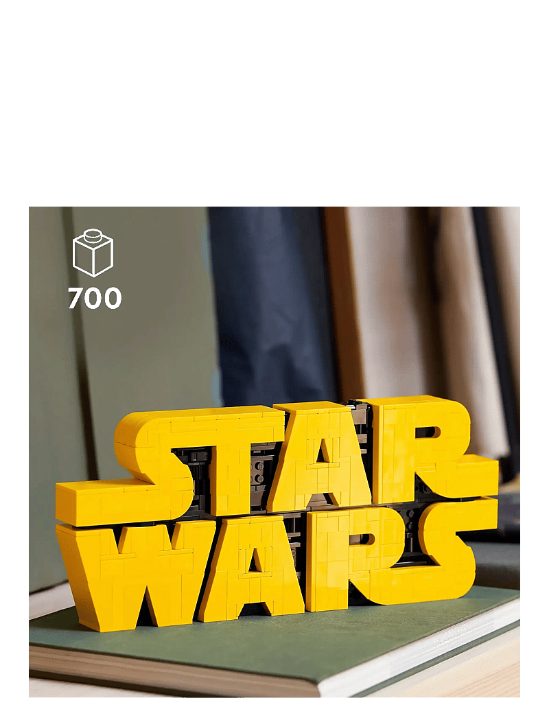 LEGO - Star Brick-Built Star Wars Logo Sign 75407 - lego adults welcome - multi - 1