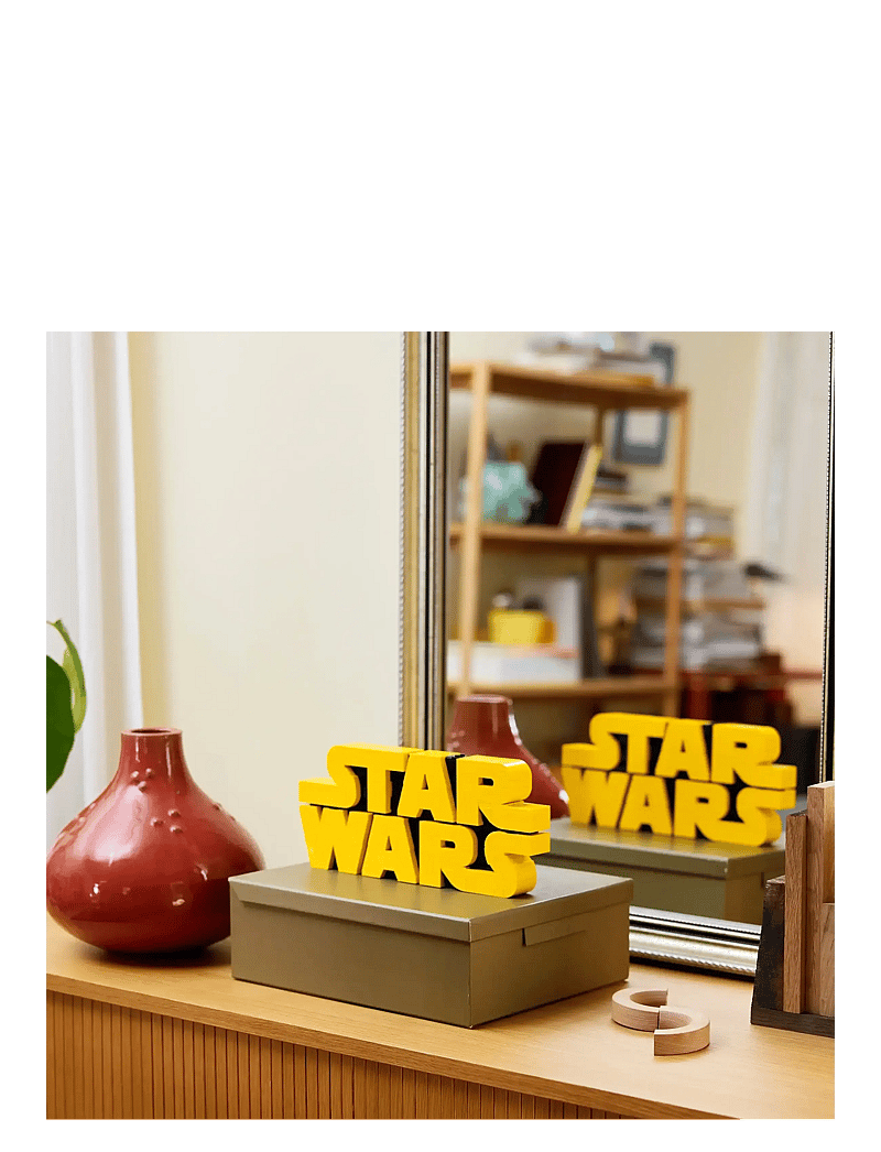 LEGO - Star Brick-Built Star Wars Logo Sign 75407 - lego adults welcome - multi - 2