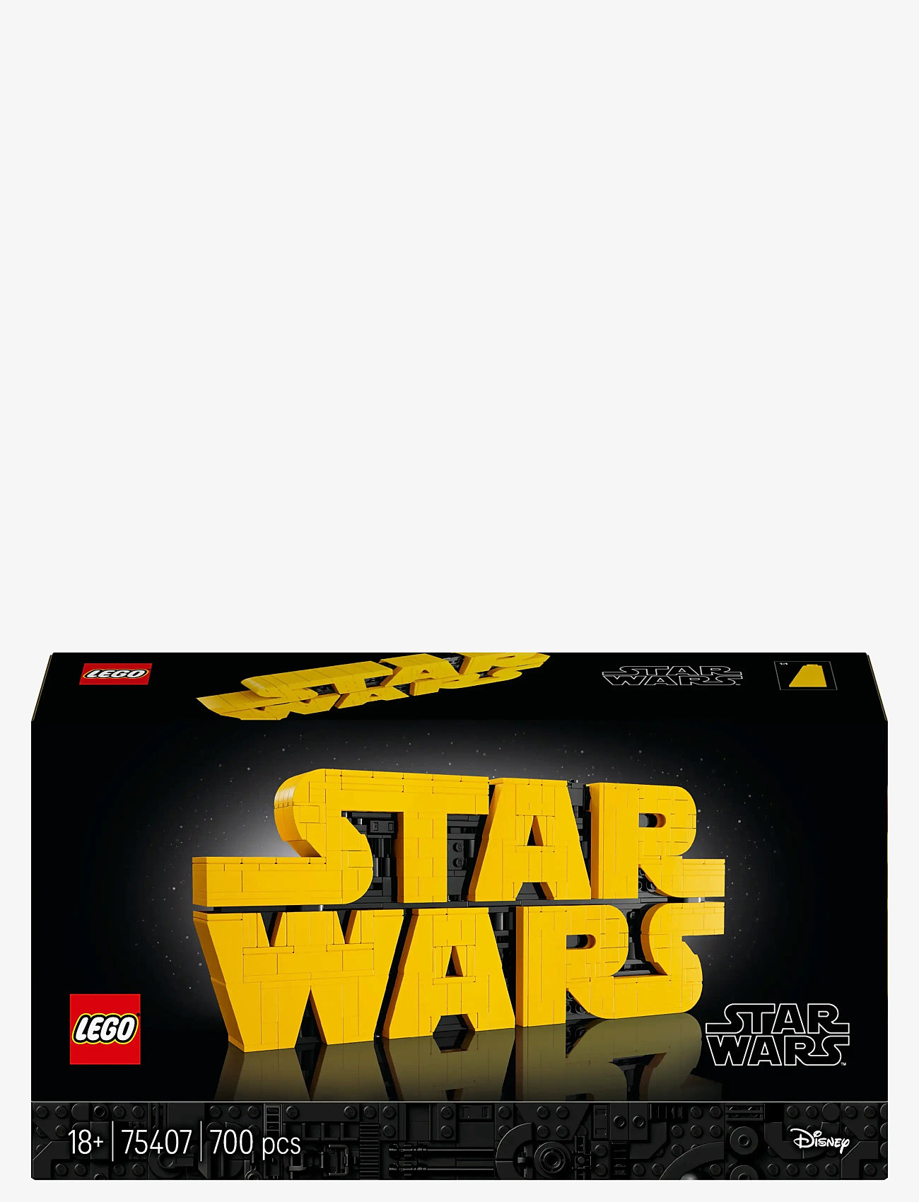 LEGO - Star Brick-Built Star Wars Logo Sign 75407 - lego adults welcome - multi - 4