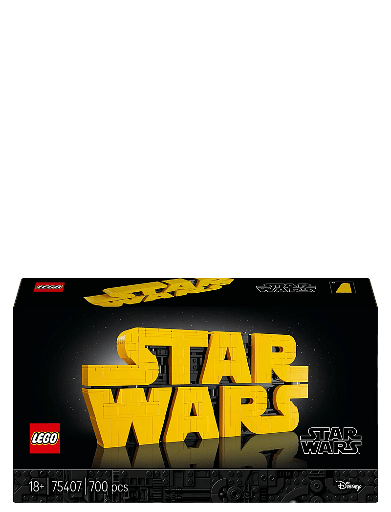 LEGO - Star Brick-Built Star Wars Logo Sign 75407 - lego adults welcome - multi - 4