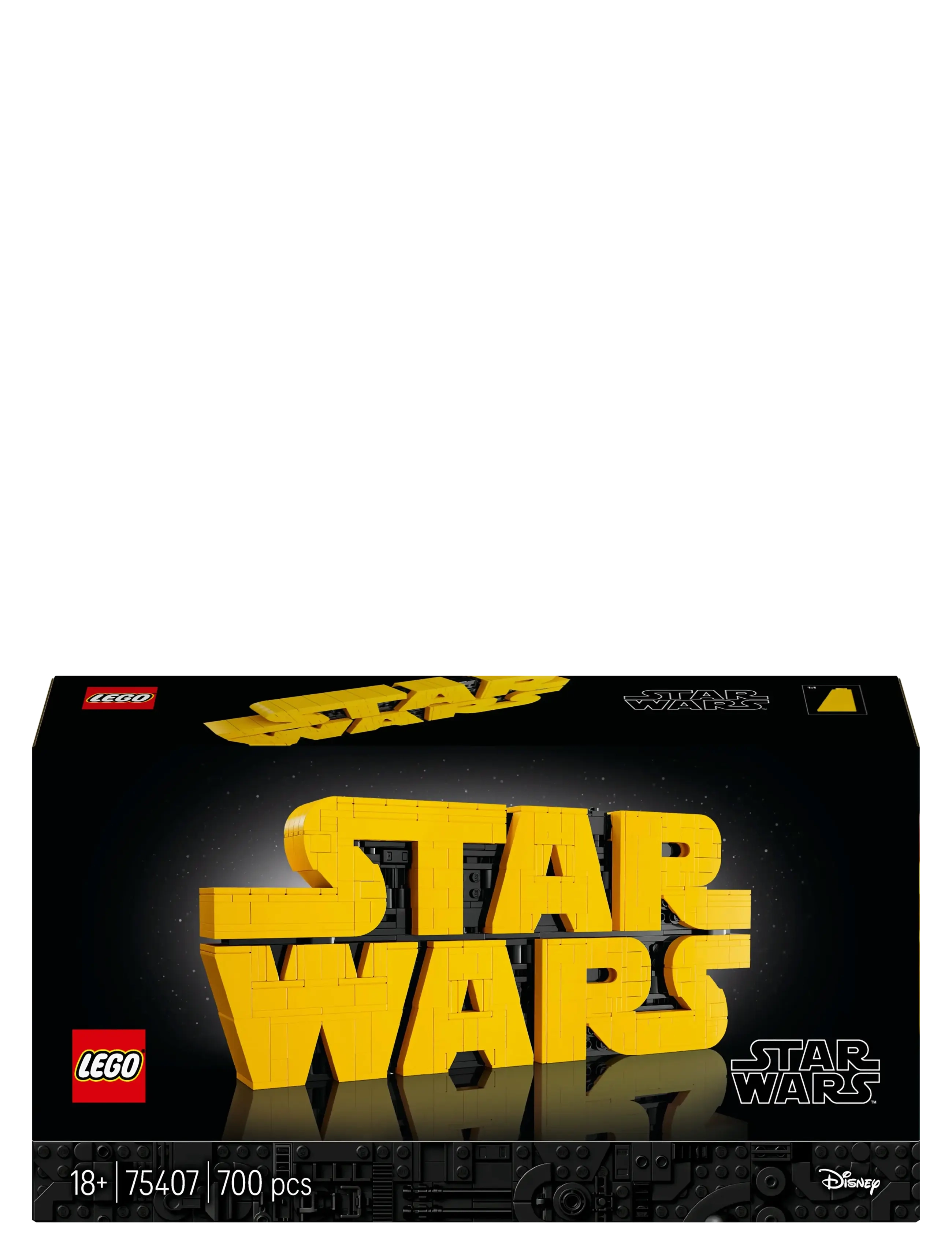 LEGO - Star Brick-Built Star Wars Logo Sign 75407 - lego® star wars™ - multi - 4
