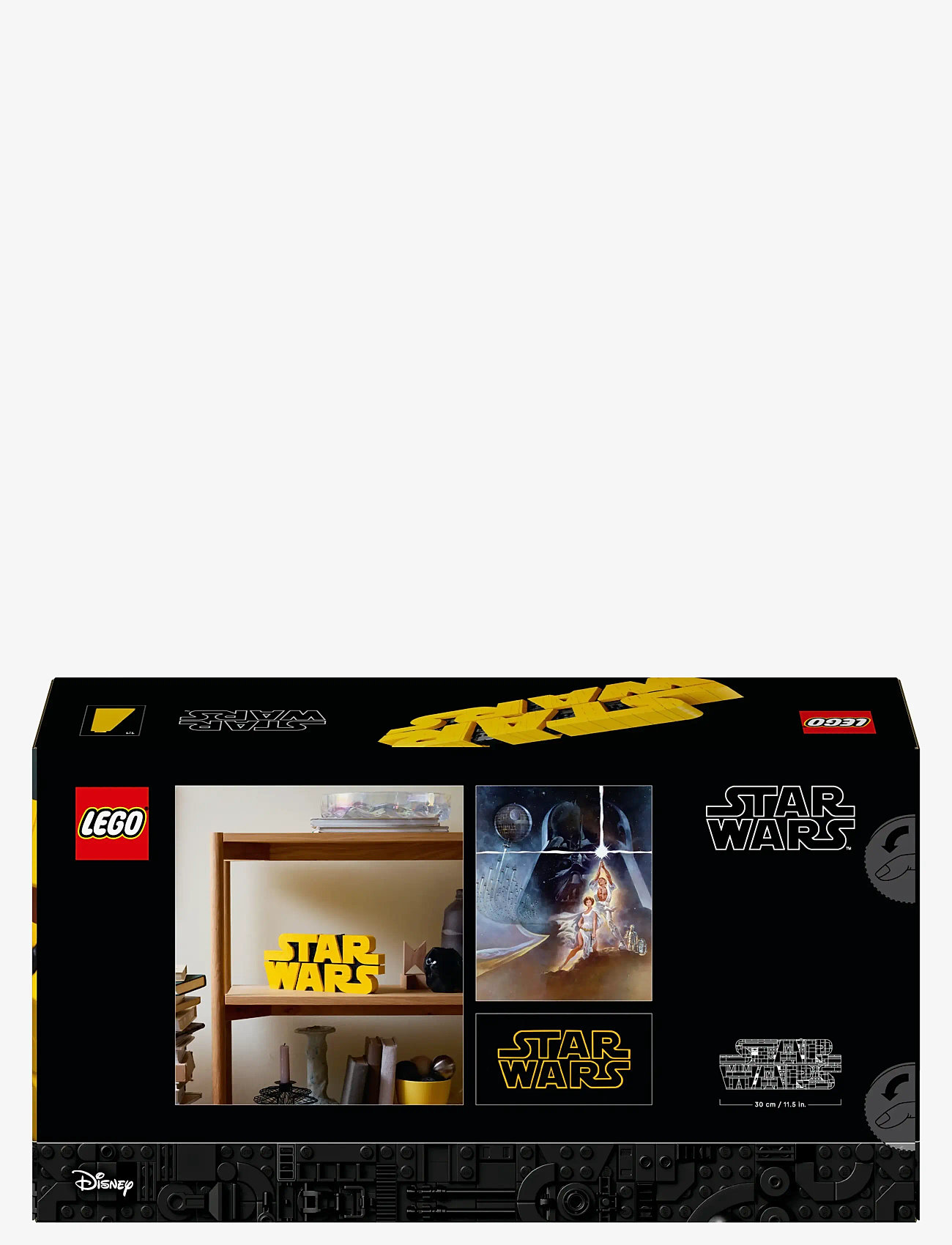 LEGO - Star Brick-Built Star Wars Logo Sign 75407 - lego adults welcome - multi - 5