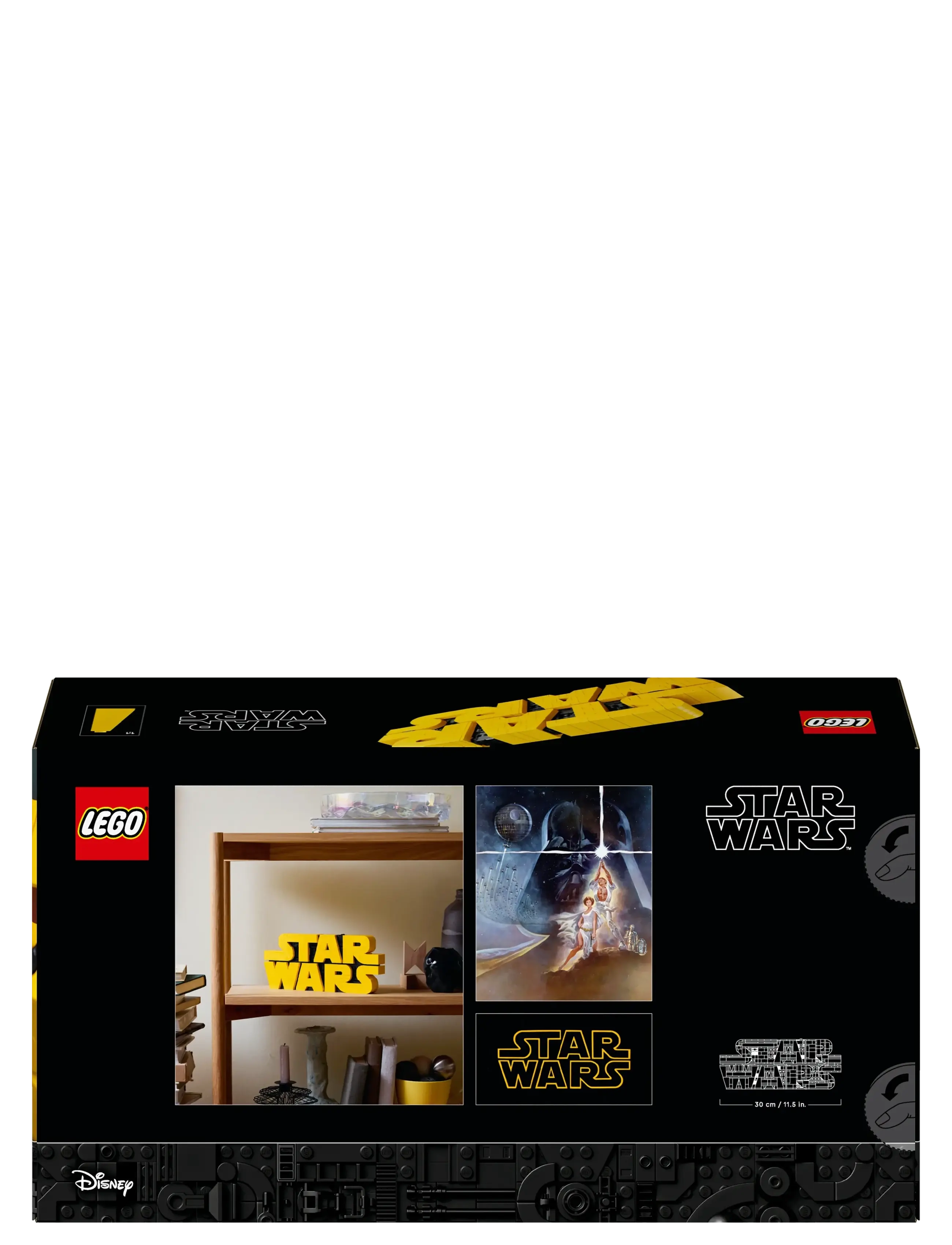 LEGO - Star Brick-Built Star Wars Logo Sign 75407 - lego® star wars™ - multi - 5