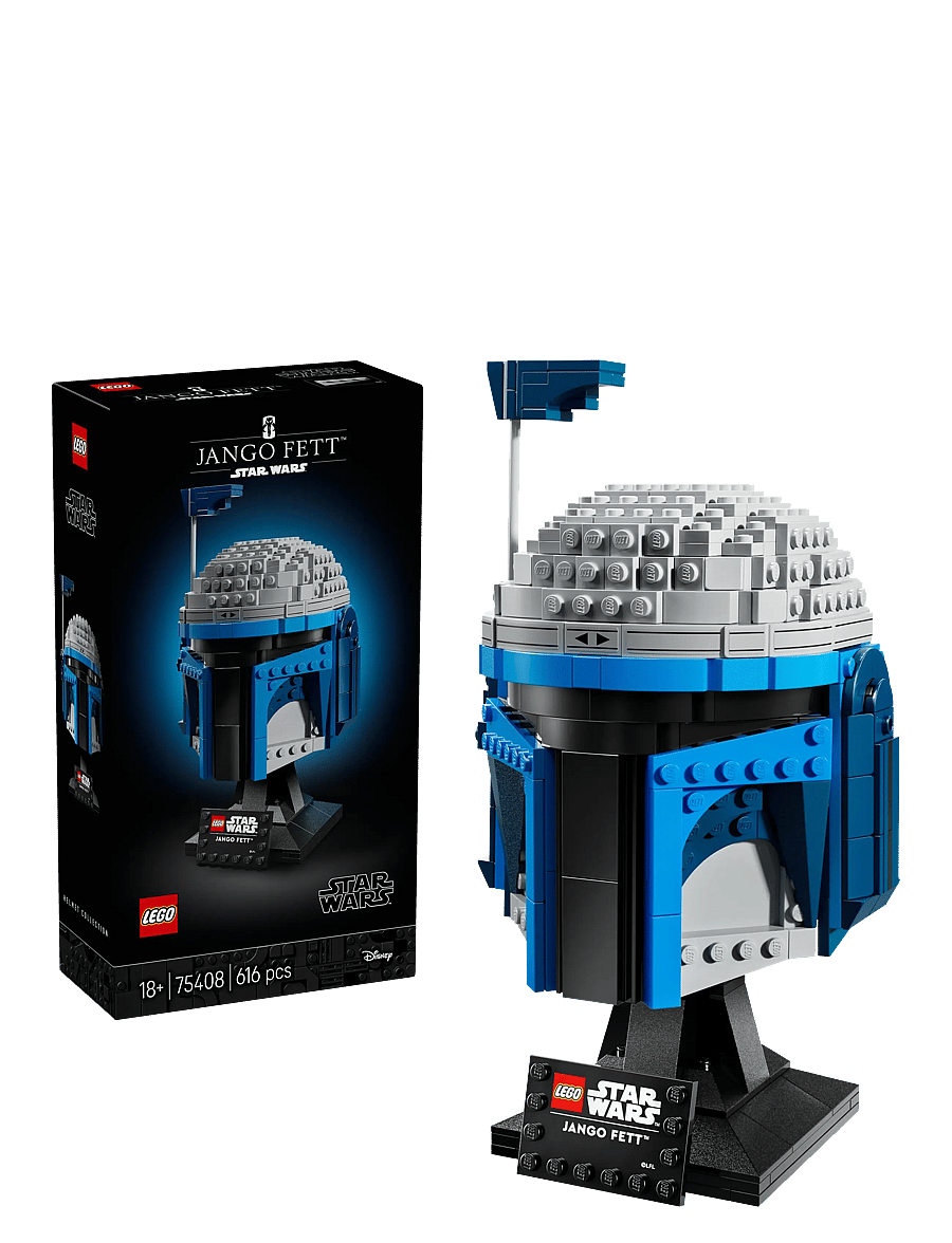 LEGO - Star Jango Helmet, Buildable Model Kit for Adults 75408 - lego® star wars™ - multi - 0