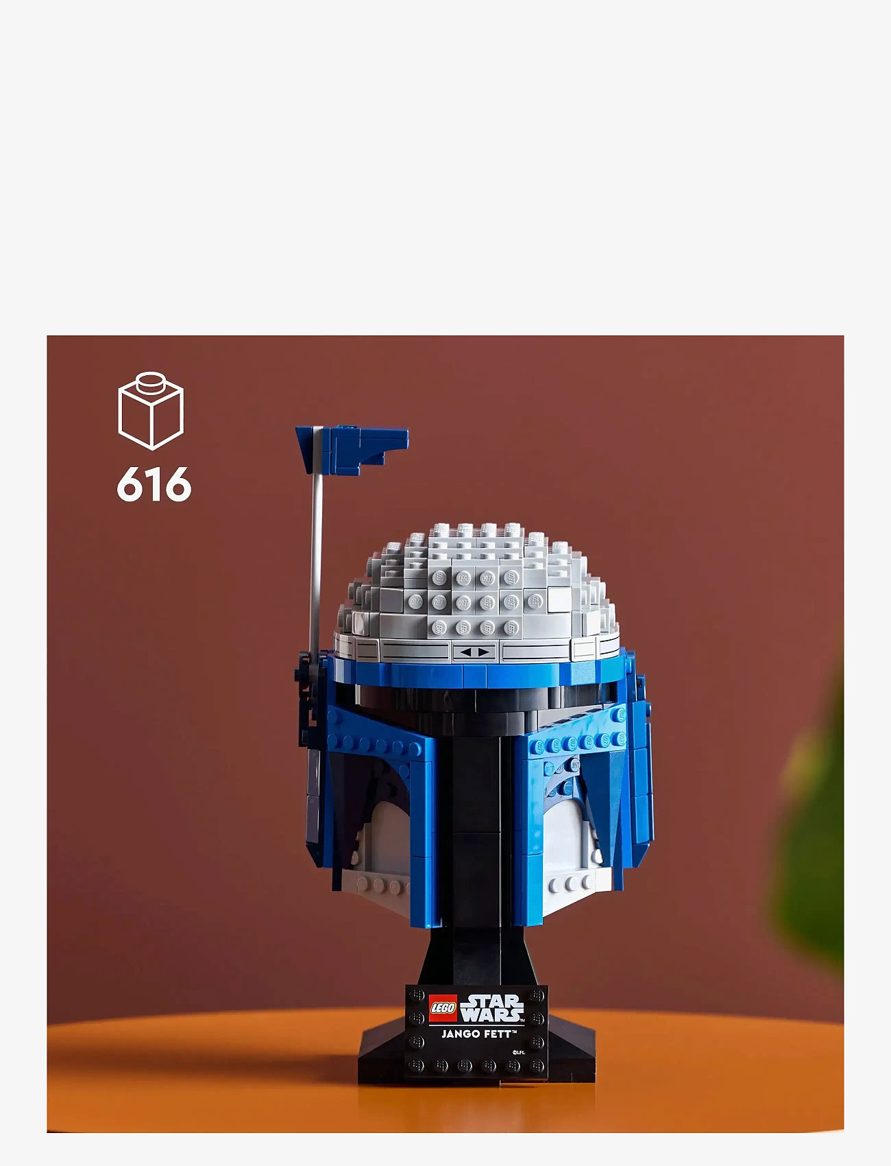 LEGO - Star Jango Helmet, Buildable Model Kit for Adults 75408 - lego adults welcome - multi - 1