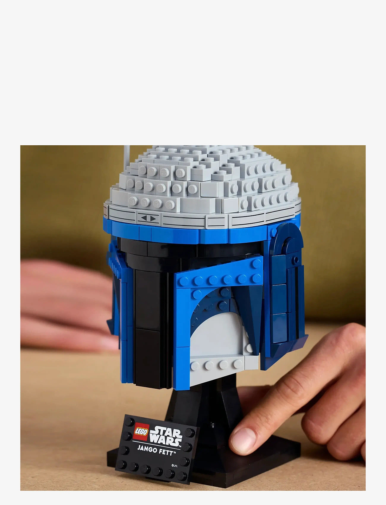 LEGO - Star Jango Helmet, Buildable Model Kit for Adults 75408 - lego adults welcome - multi - 2