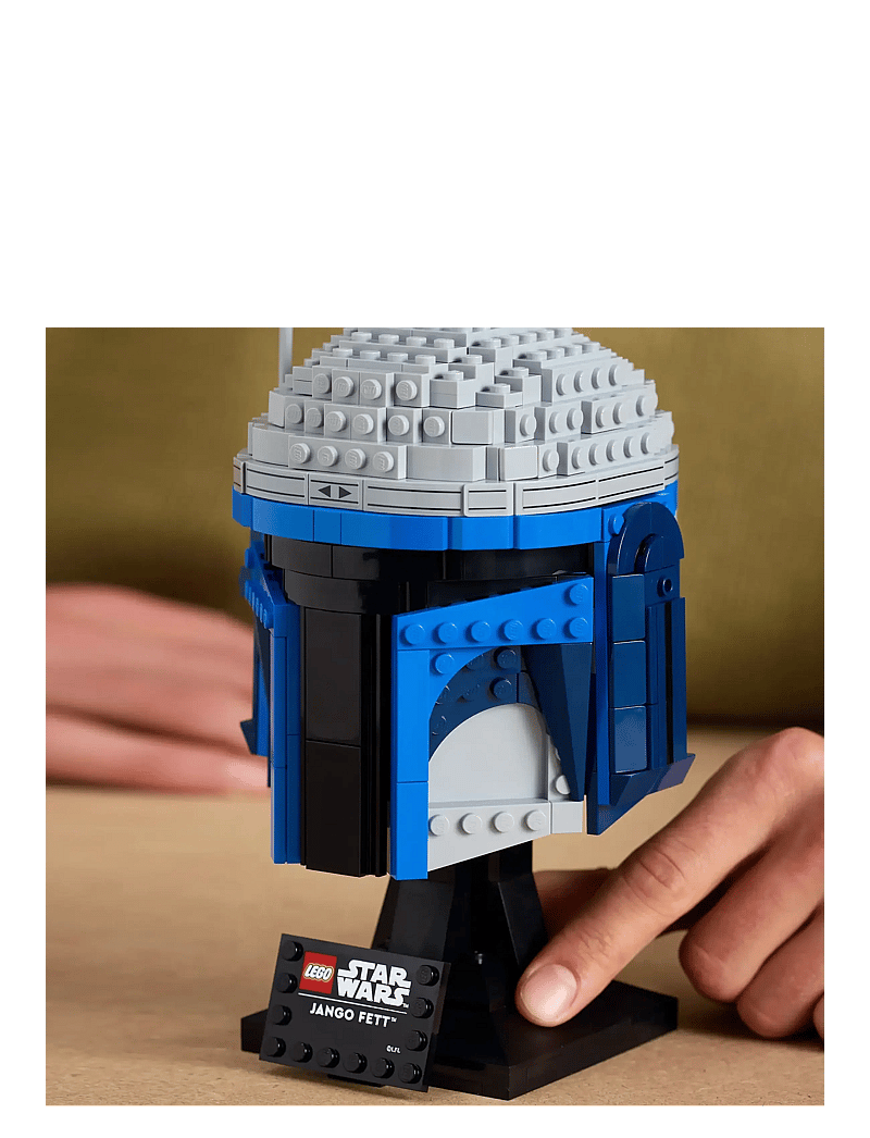 LEGO - Star Jango Helmet, Buildable Model Kit for Adults 75408 - lego adults welcome - multi - 2