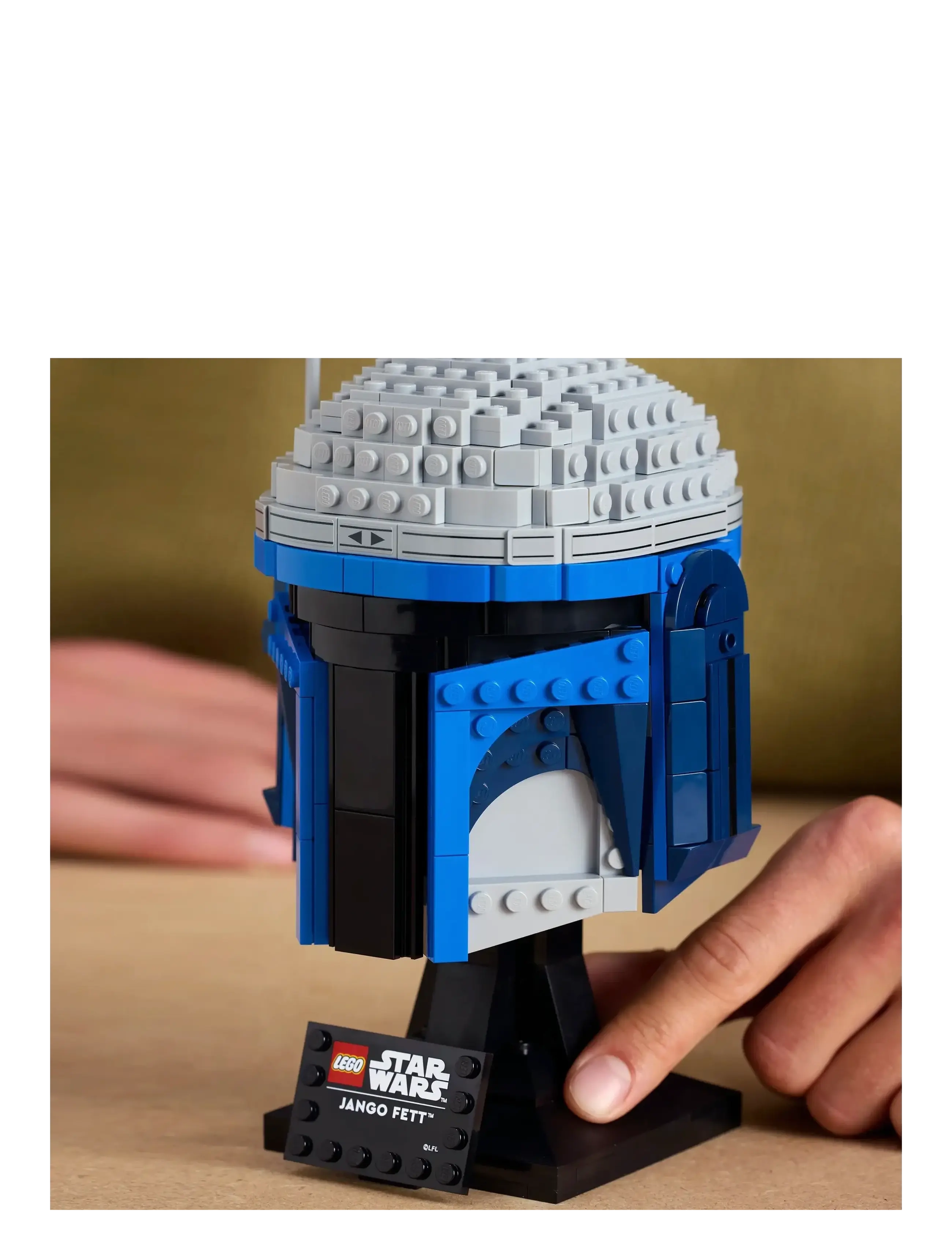 LEGO - Star Jango Helmet, Buildable Model Kit for Adults 75408 - lego adults welcome - multi - 2