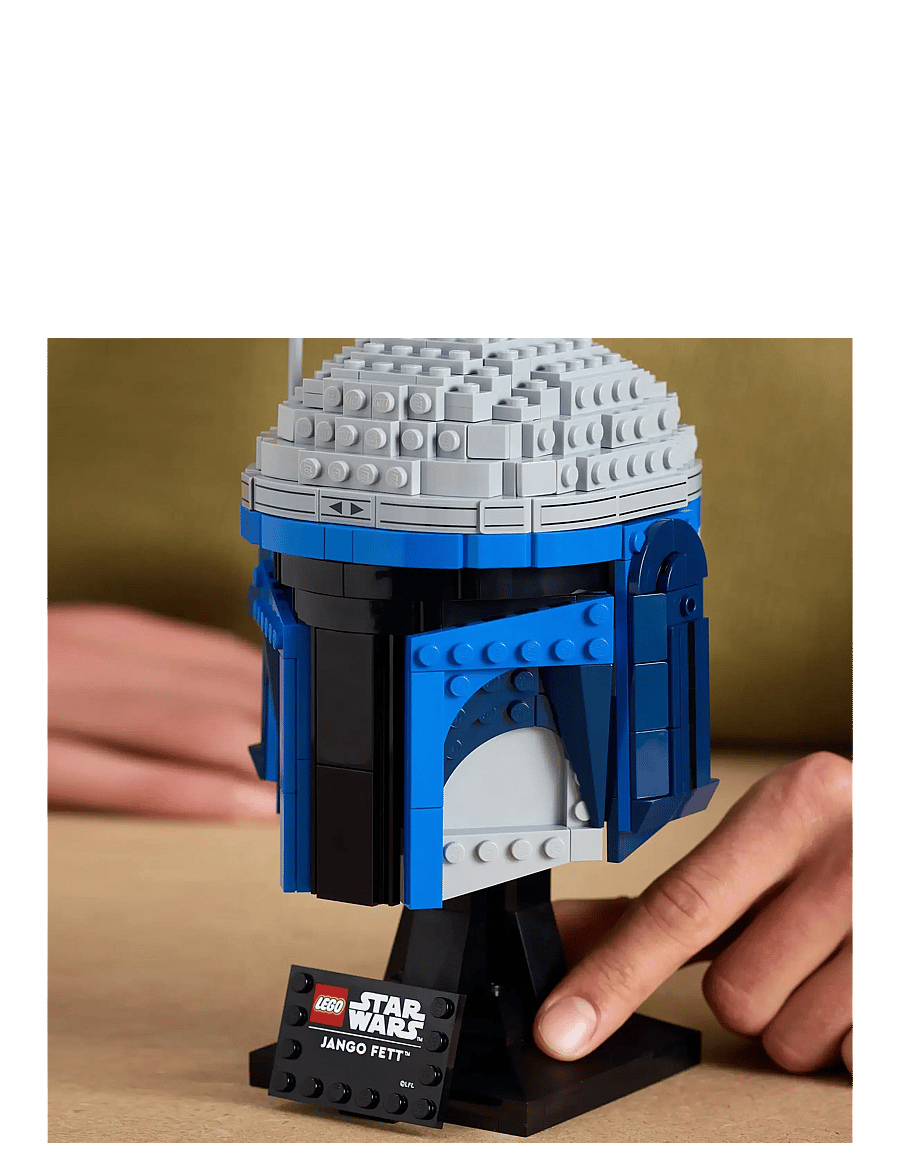 LEGO - Star Jango Helmet, Buildable Model Kit for Adults 75408 - lego® star wars™ - multi - 2