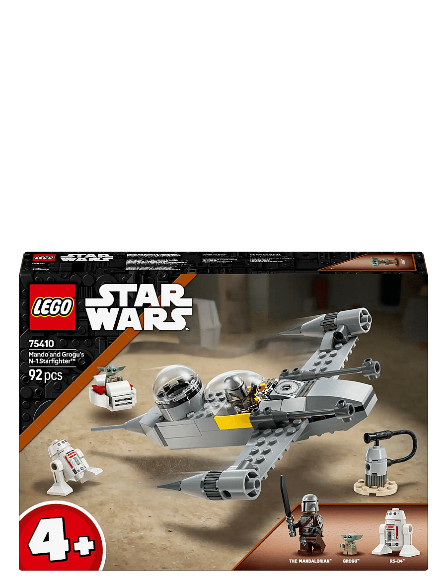LEGO - Star Mando and Grogu’s N-1 Building Toy 75410 - lego star wars™ - multi - 5