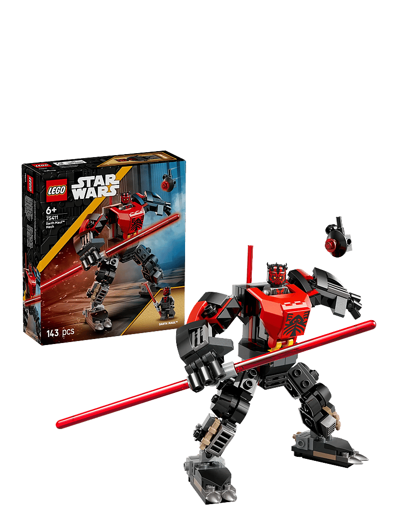 LEGO - Star Wars: The Clone Darth Mech Building Toy for Kids 75411 - lego star wars™ - multi - 0