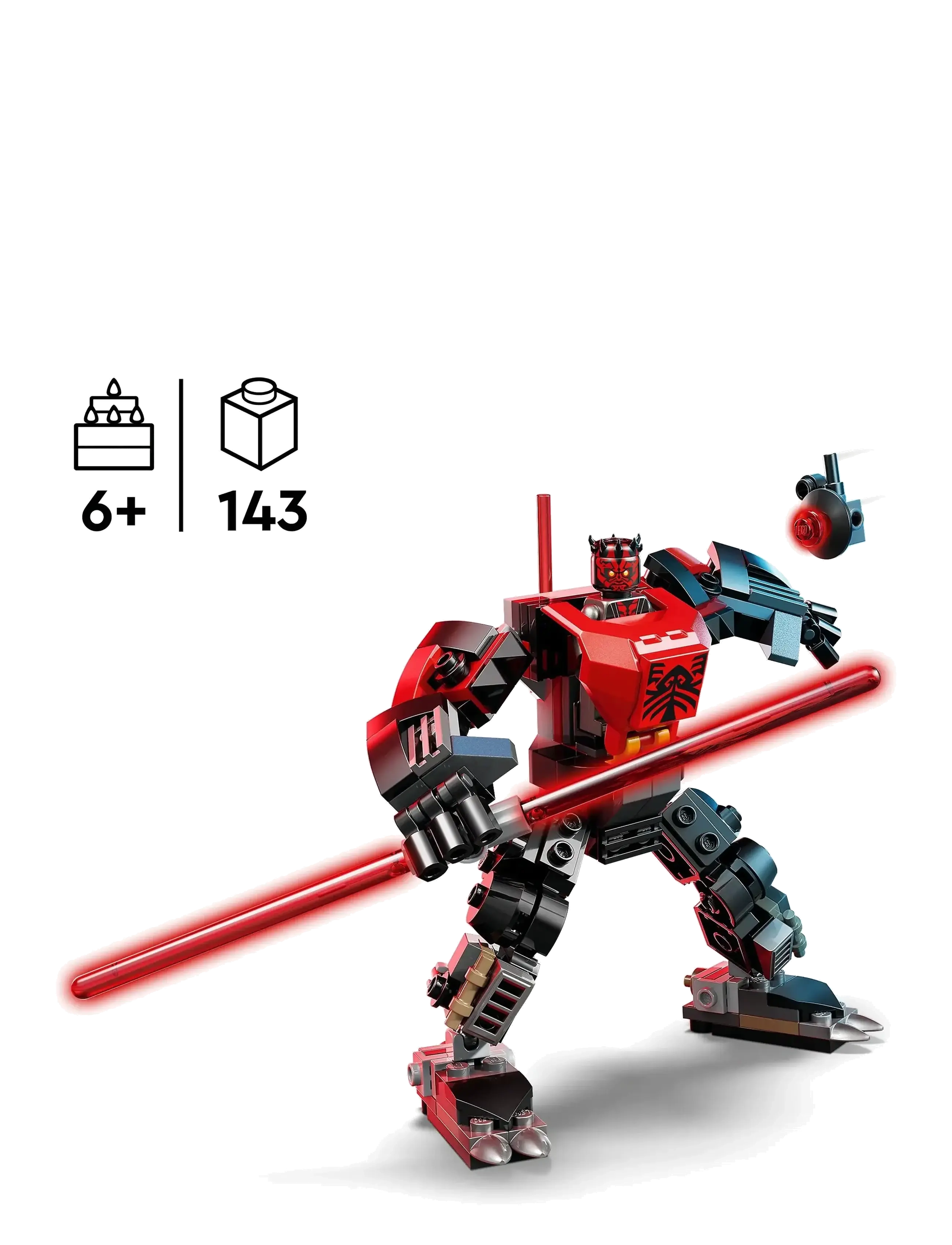 LEGO - Star Wars: The Clone Darth Mech Building Toy for Kids 75411 - lego star wars™ - multi - 1