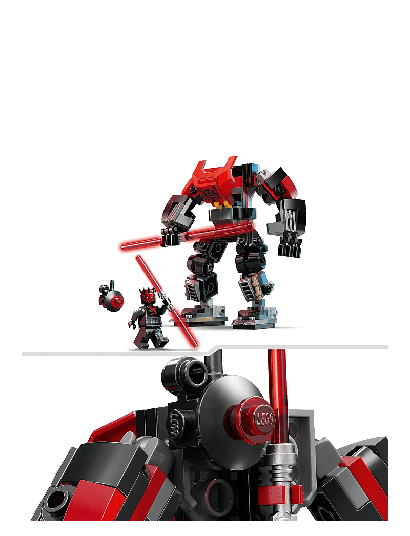 LEGO - Star Wars: The Clone Darth Mech Building Toy for Kids 75411 - lego star wars™ - multi - 3