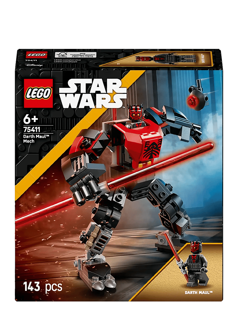 LEGO - Star Wars: The Clone Darth Mech Building Toy for Kids 75411 - lego star wars™ - multi - 5
