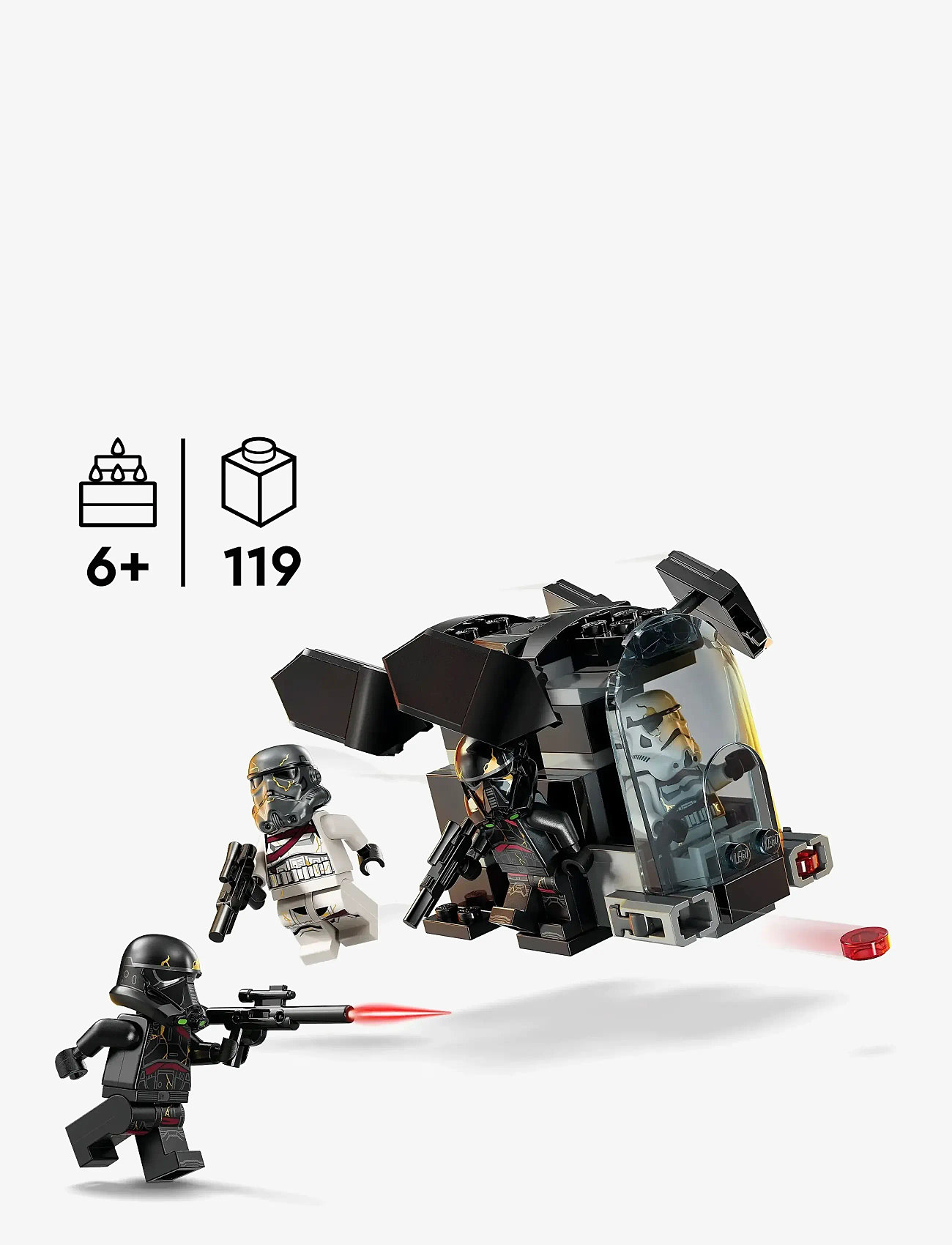 LEGO - Star Death Trooper & Night Trooper Battle Pack Building Toy 75412 - lego star wars™ - multi - 1