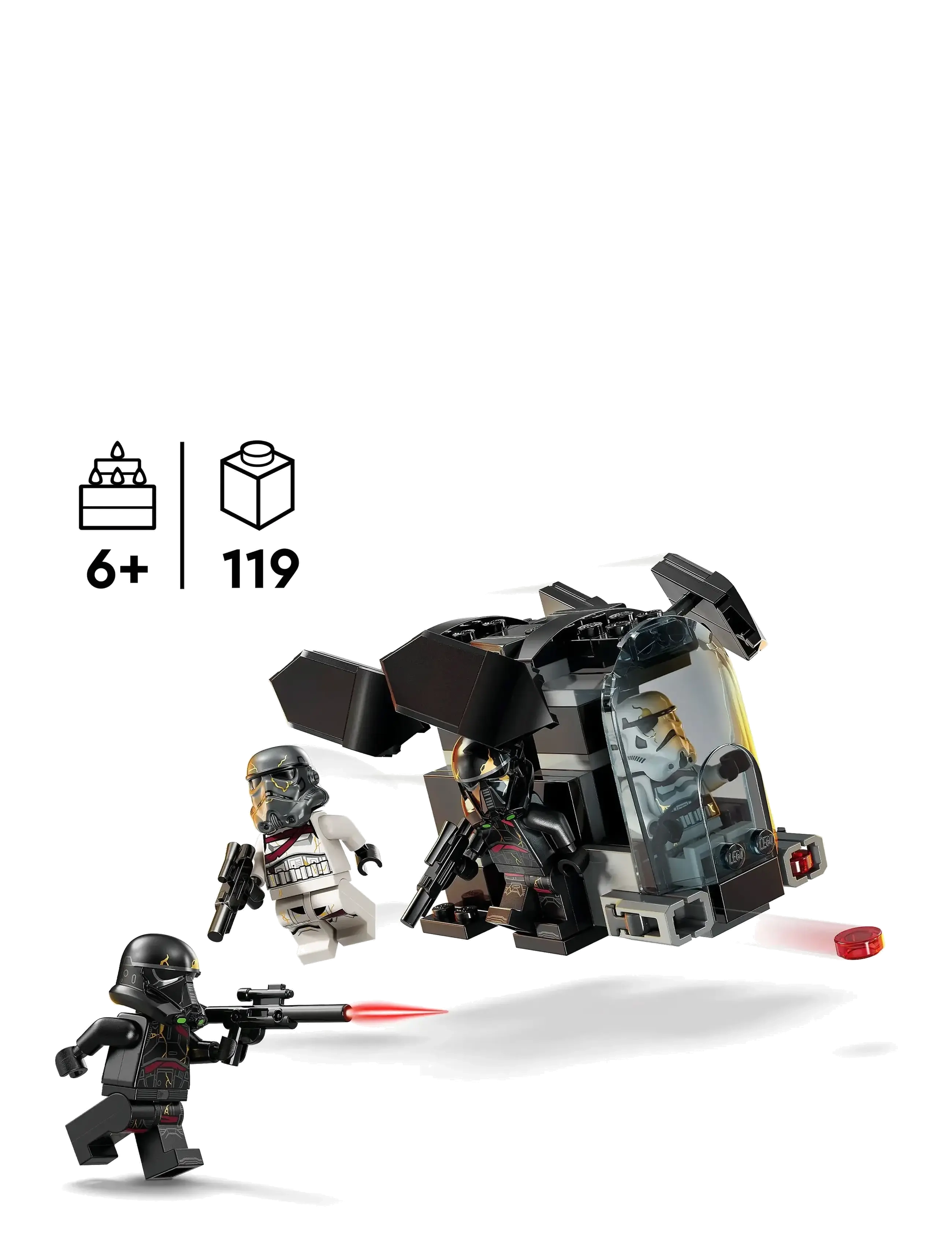 LEGO - Star Death Trooper & Night Trooper Battle Pack Building Toy 75412 - lego star wars™ - multi - 1