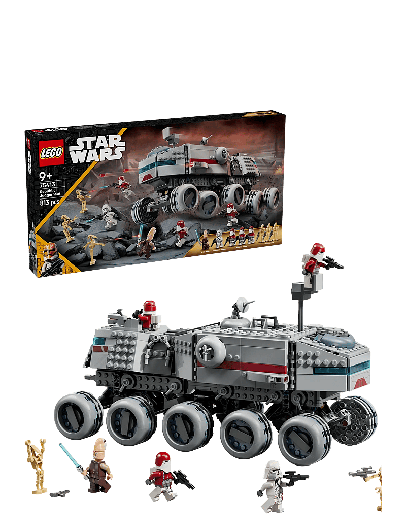 LEGO - Star Wars: The Clone Republic Juggernaut Set 75413 - lego star wars™ - multi - 0