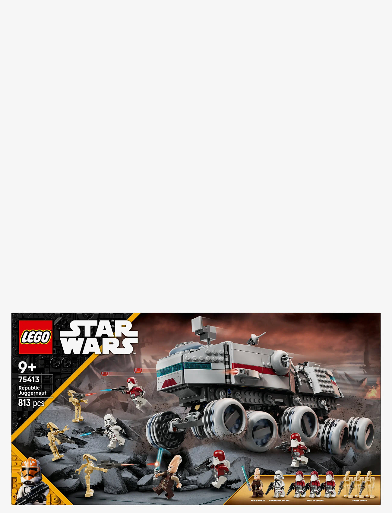 LEGO - Star Wars: The Clone Republic Juggernaut Set 75413 - lego star wars™ - multi - 2