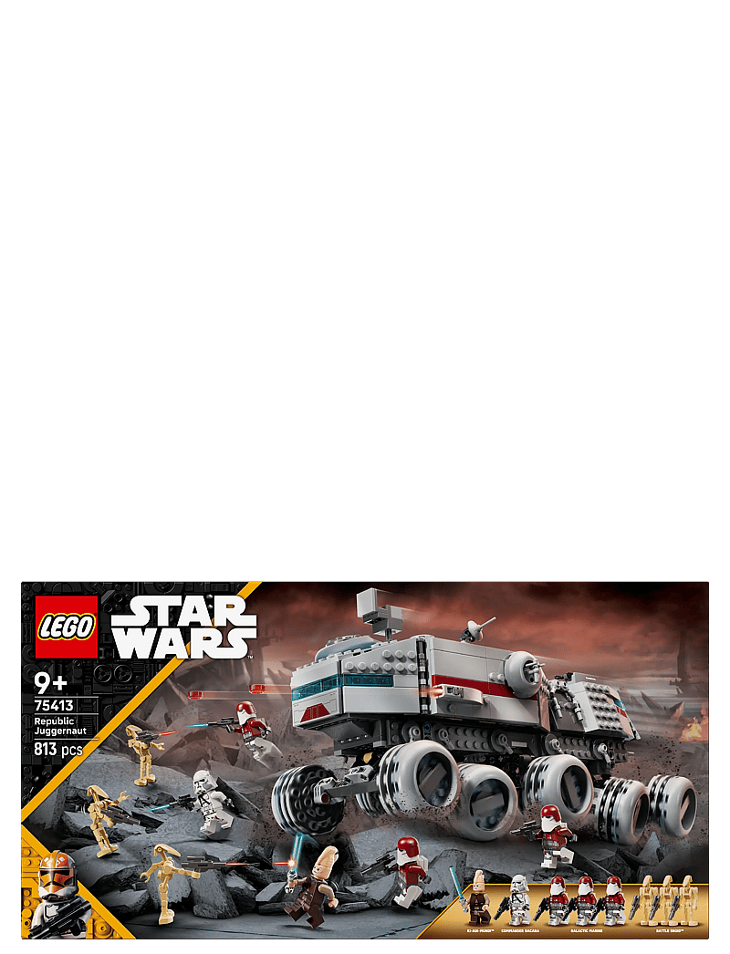 LEGO - Star Wars: The Clone Republic Juggernaut Set 75413 - lego star wars™ - multi - 2