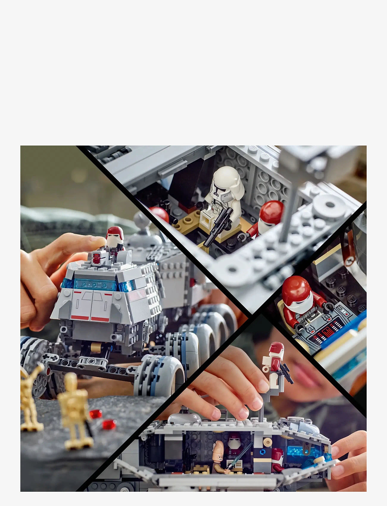 LEGO - Star Wars: The Clone Republic Juggernaut Set 75413 - lego star wars™ - multi - 5