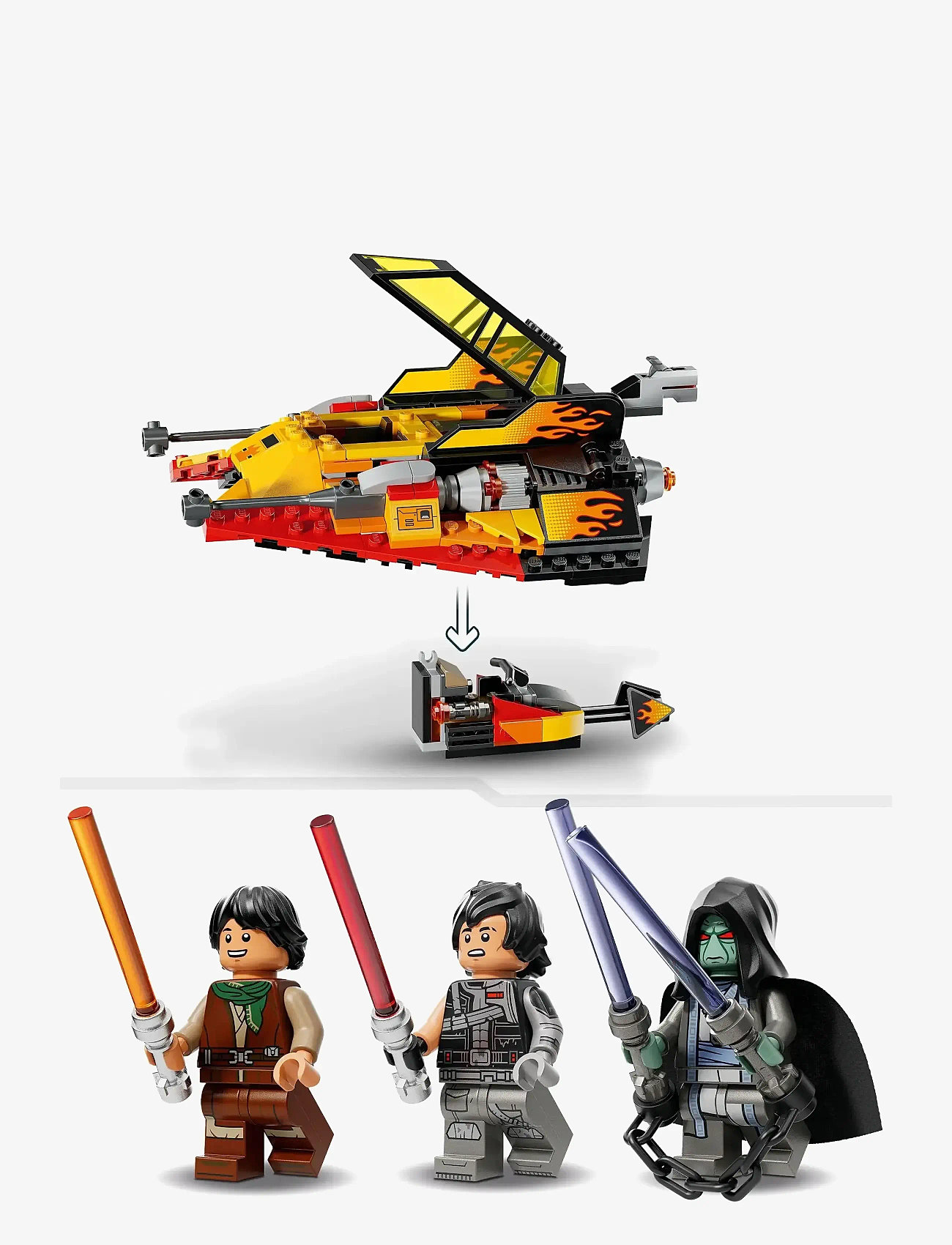 LEGO - Star The Force Burner Building Toy 75414 - lego star wars™ - multi - 4