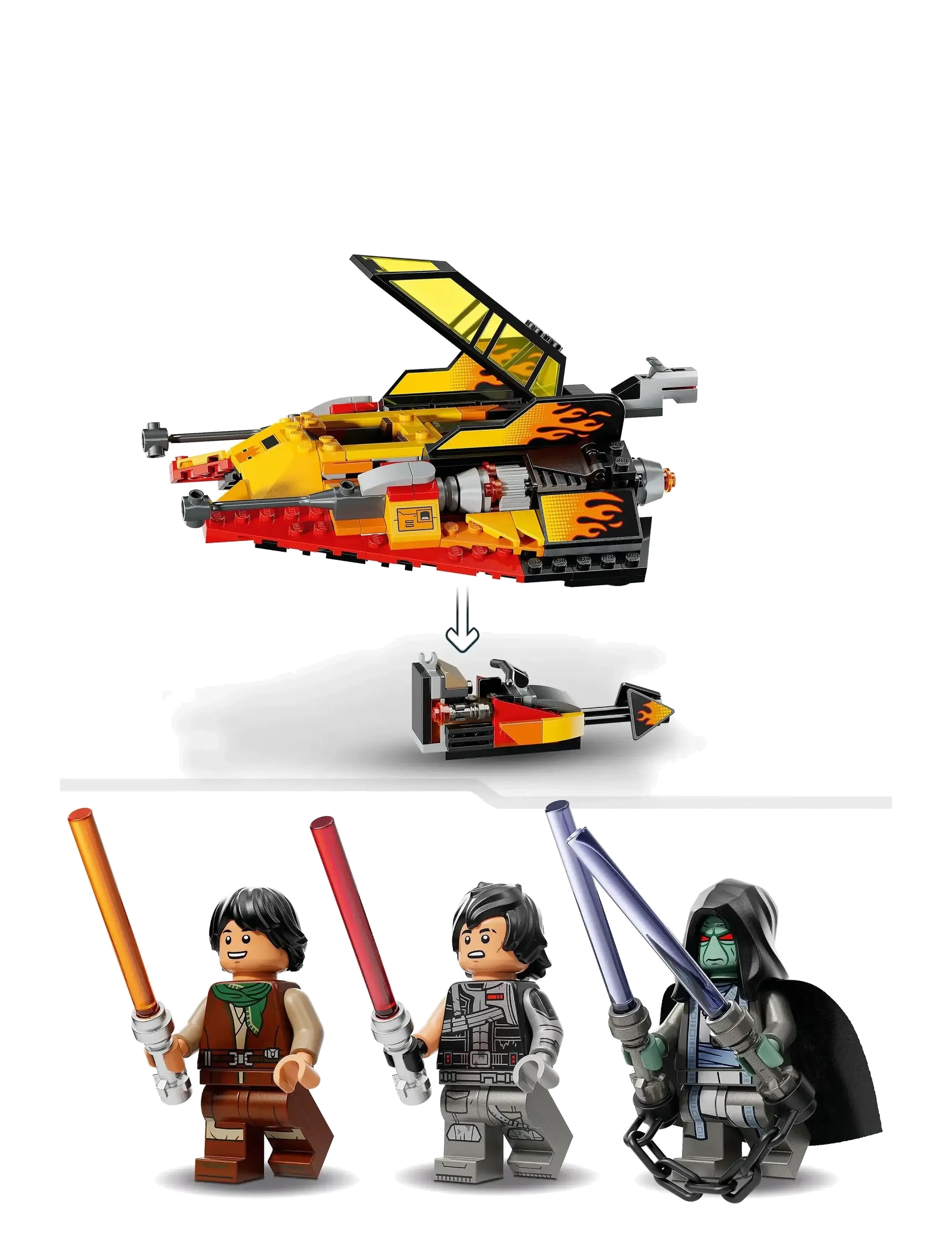 LEGO - Star The Force Burner Building Toy 75414 - geburtstagsgeschenke - multi - 4
