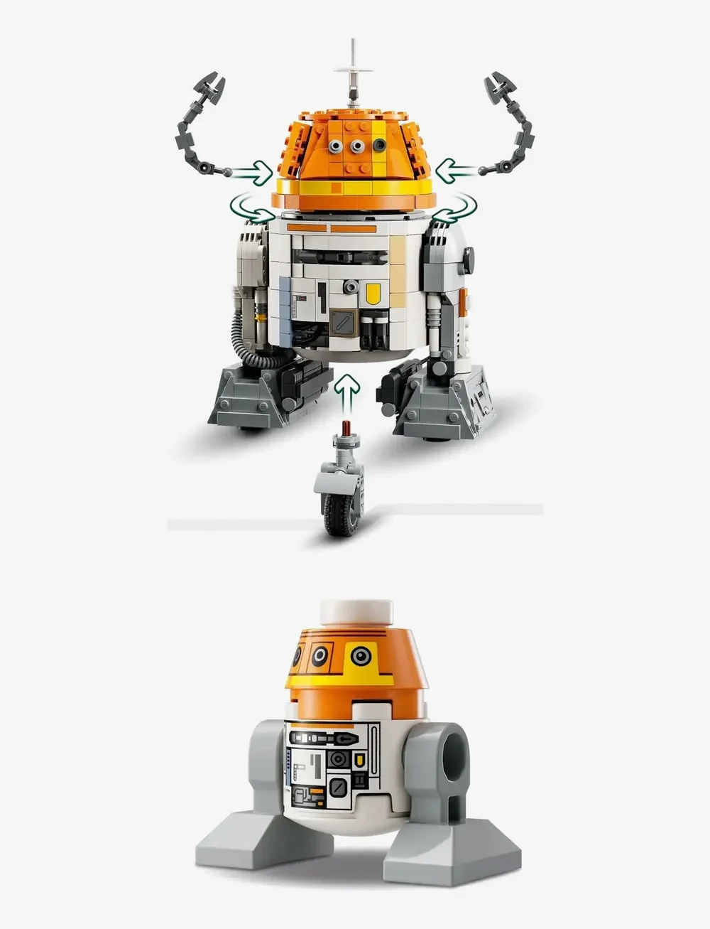 LEGO - Star Wars: Chopper (C1-10P)™ Astromech Droid Set 75416 - lego star wars™ - multi - 4