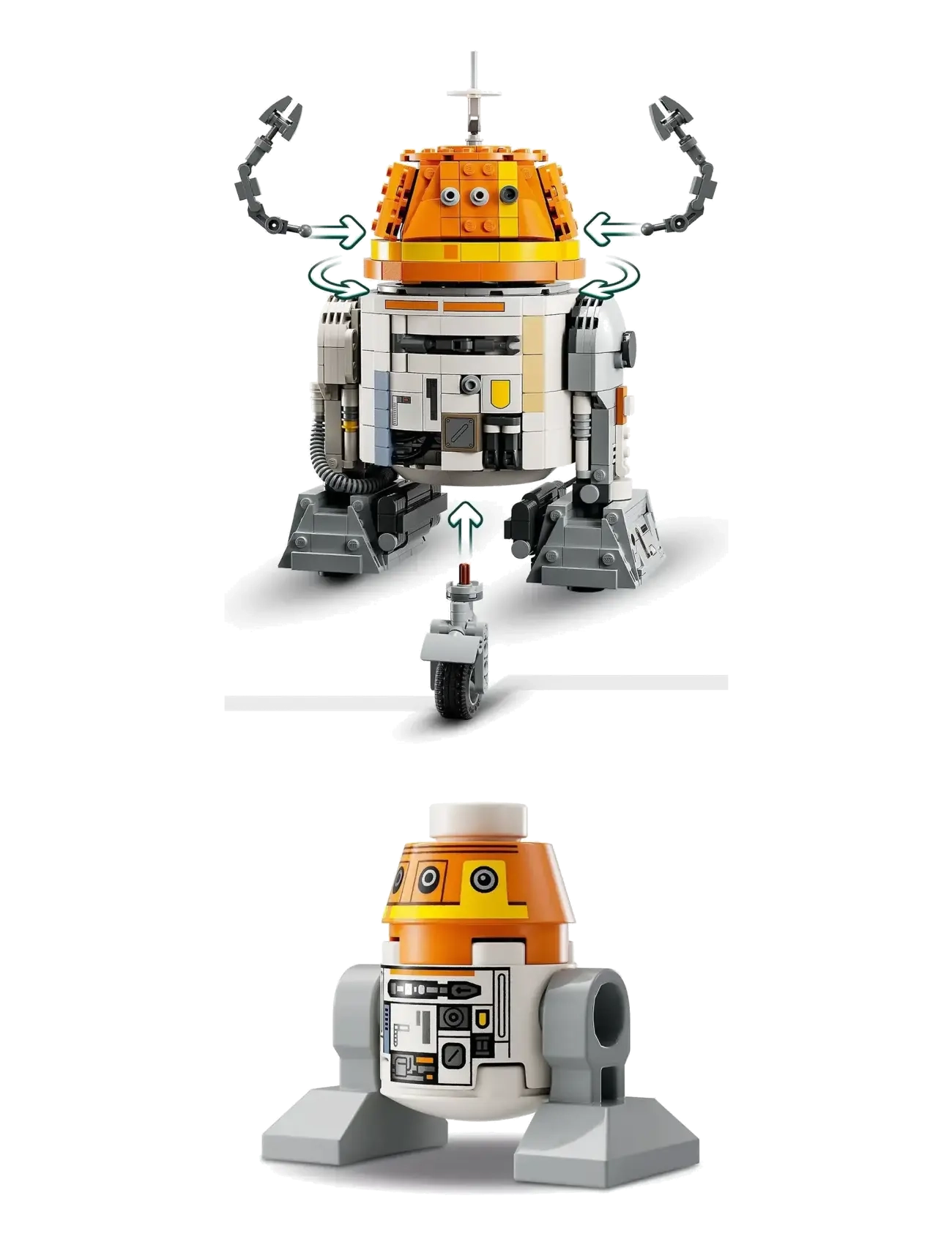 LEGO - Star Wars: Chopper (C1-10P)™ Astromech Droid Set 75416 - lego® star wars™ - multi - 4