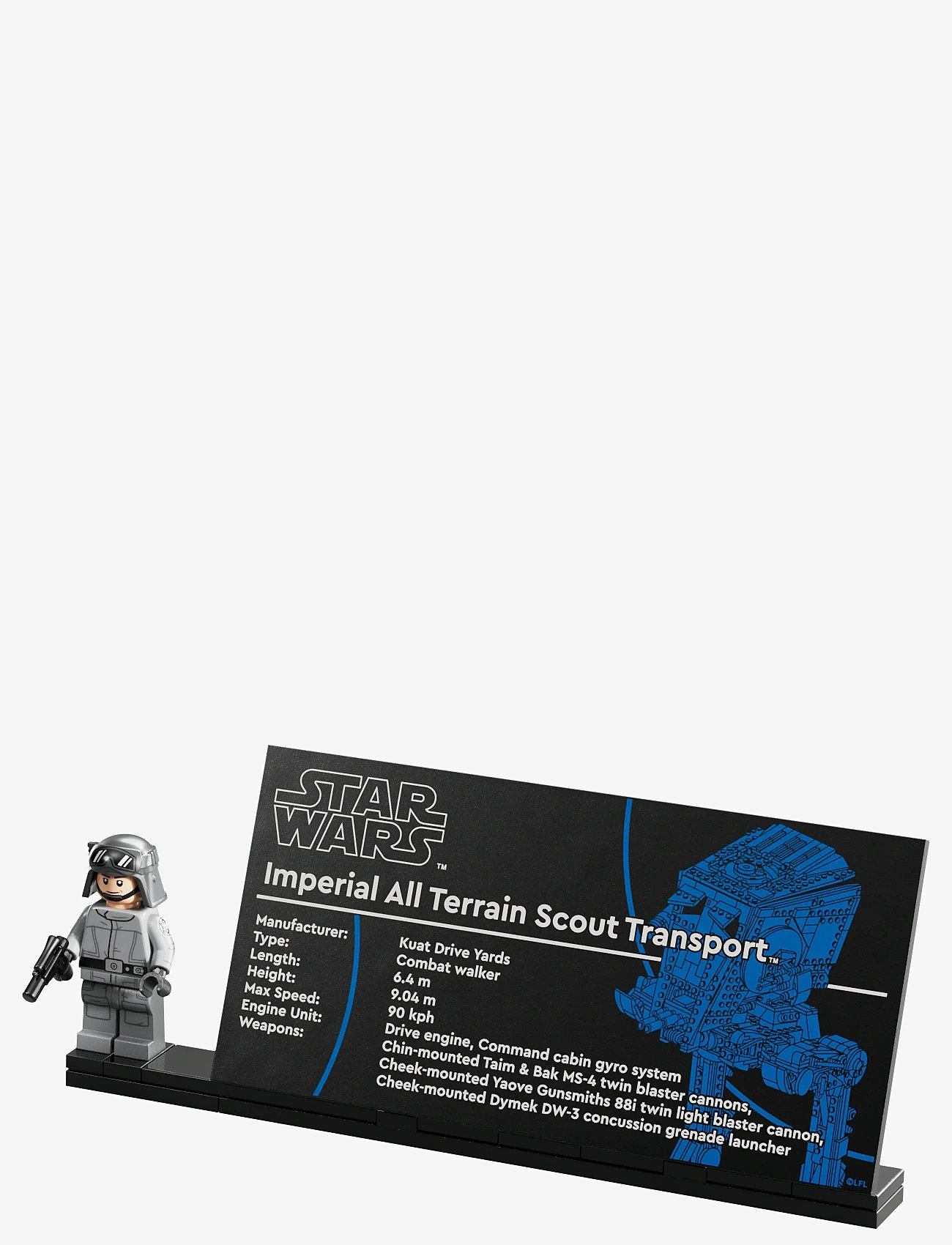 LEGO - Star AT-Walker Building Set for Adults 75417 - kingitused lastele - multi - 2