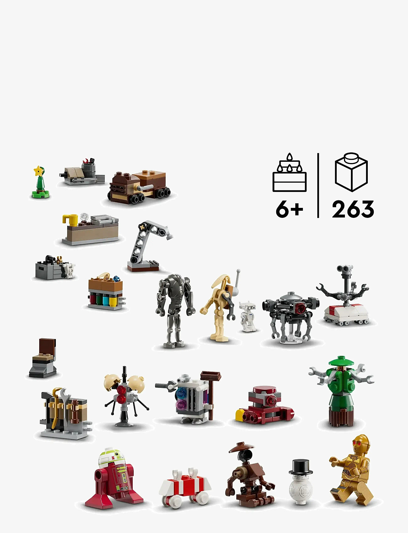 LEGO - Star Advent Calendar 2025 Gift Set 75418 - lego star wars™ - multi - 1