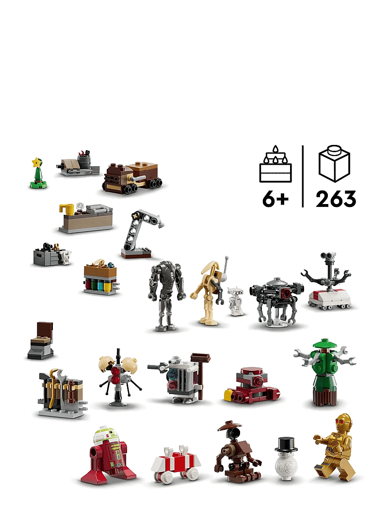 LEGO - Star Advent Calendar 2025 Gift Set 75418 - lego star wars™ - multi - 1