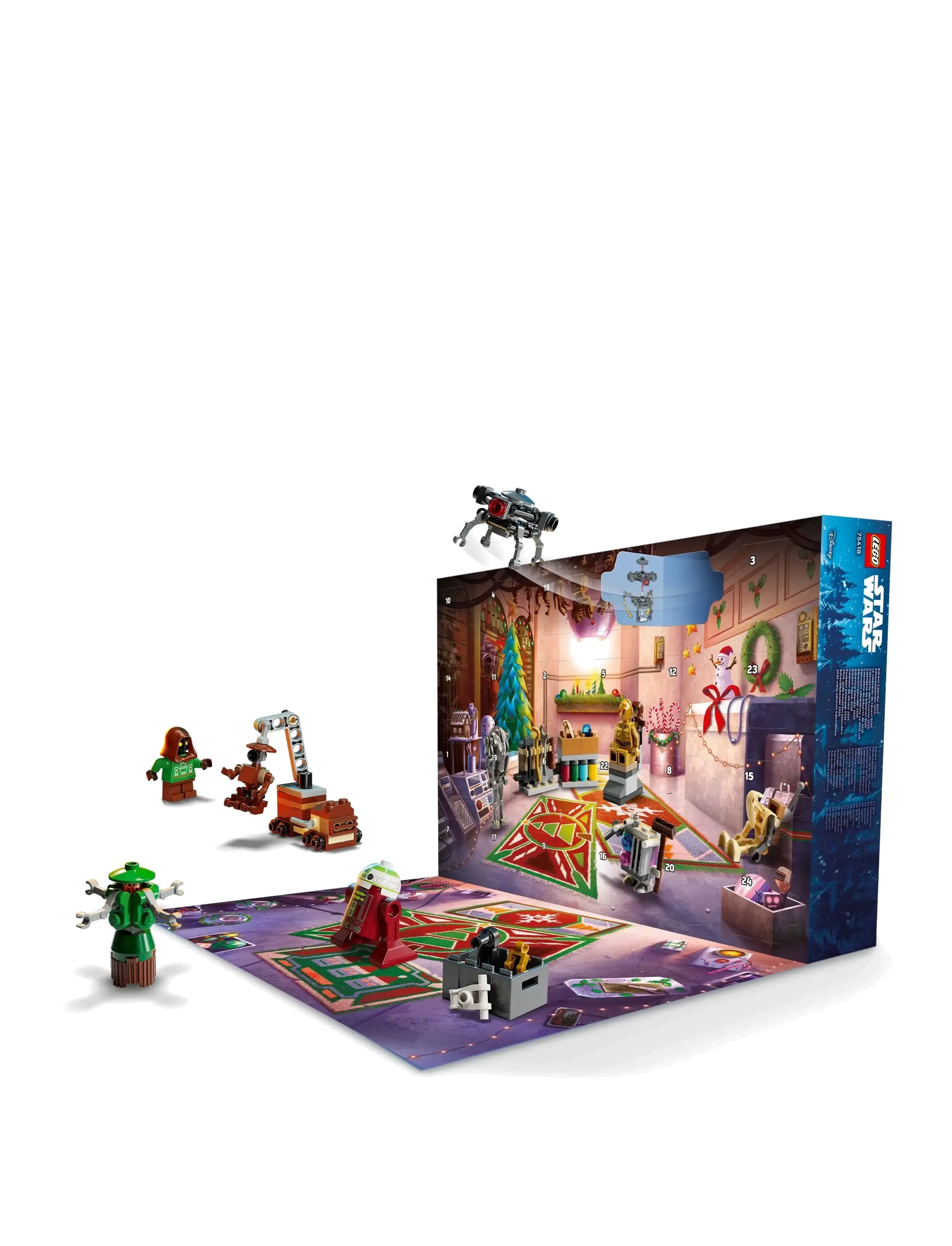 LEGO - Star Advent Calendar 2025 Gift Set 75418 - mažiausios kainos - multi - 3