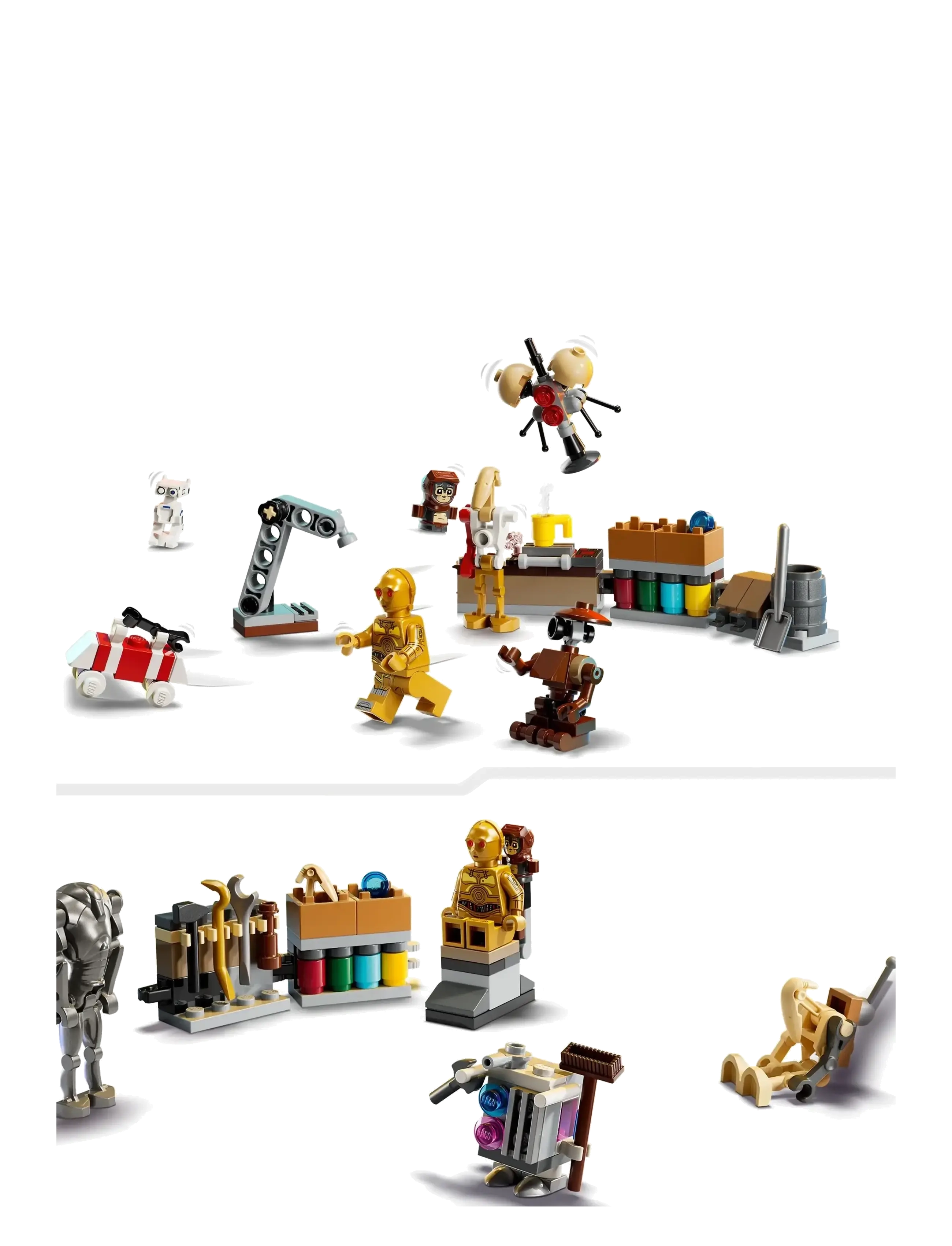 LEGO - Star Advent Calendar 2025 Gift Set 75418 - mažiausios kainos - multi - 4