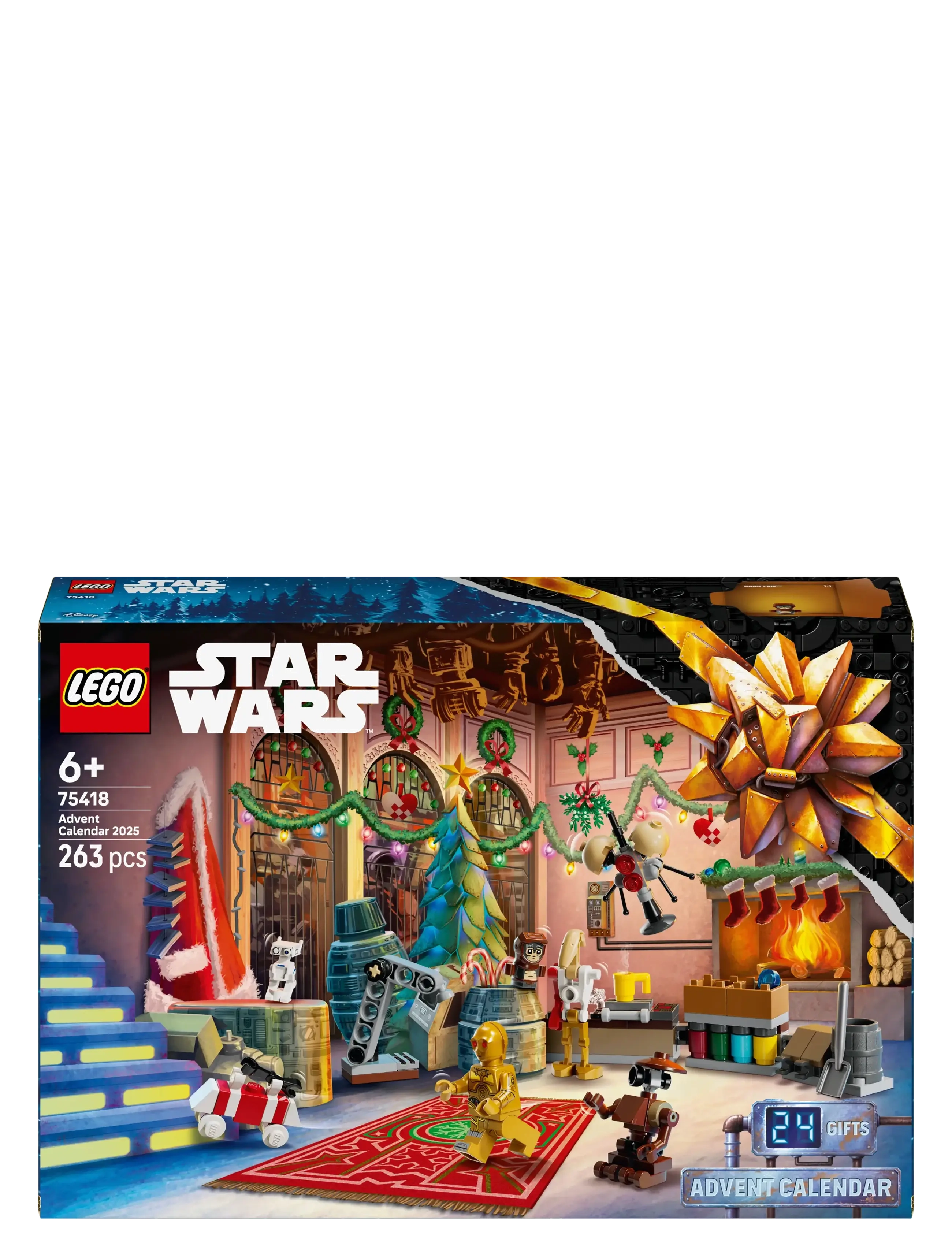 LEGO - Star Advent Calendar 2025 Gift Set 75418 - mažiausios kainos - multi - 5