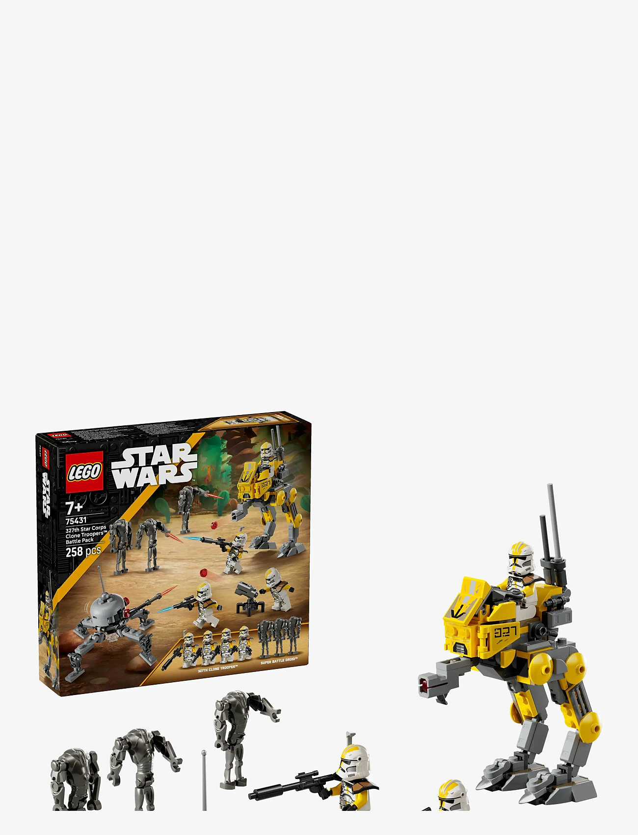LEGO - Star 327th Star Corps Clone Battle Pack, Gift Set 75431 - lego star wars™ - multi - 0