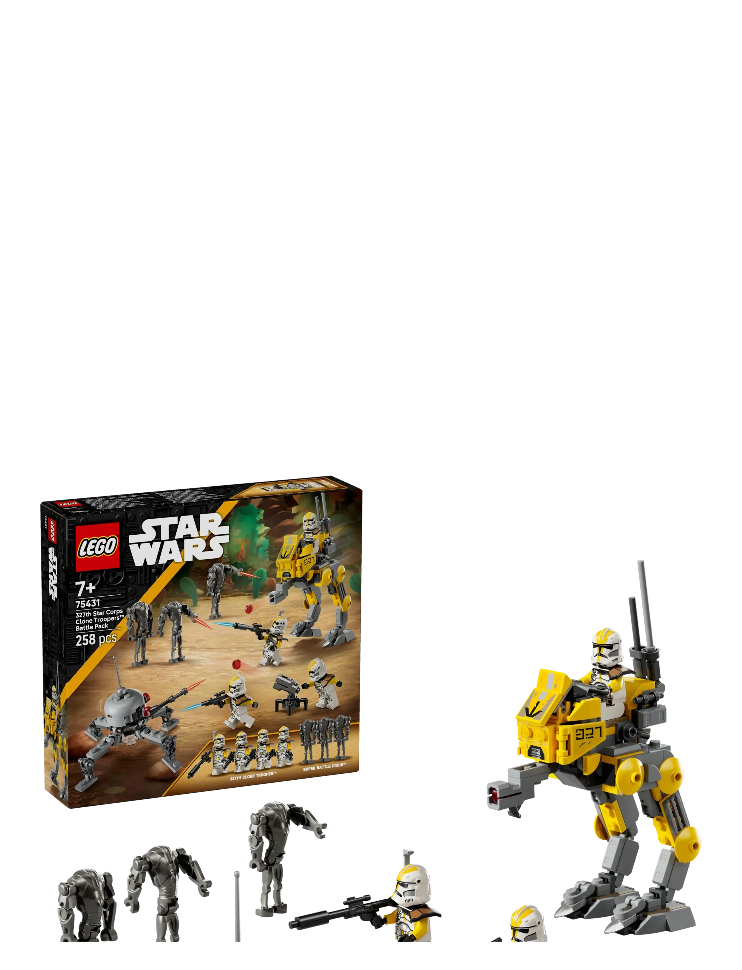 Star 327th Star Corps Clone Battle Pack, Gift Set 75431 - MULTI