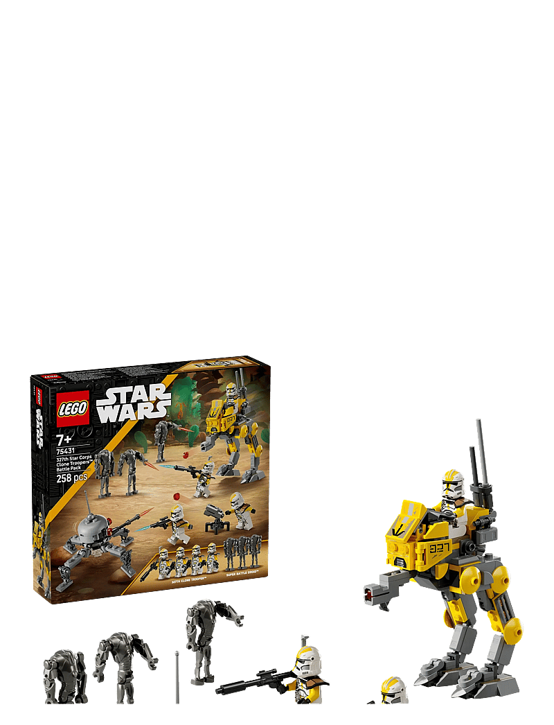 LEGO - Star 327th Star Corps Clone Battle Pack, Gift Set 75431 - lego star wars™ - multi - 0