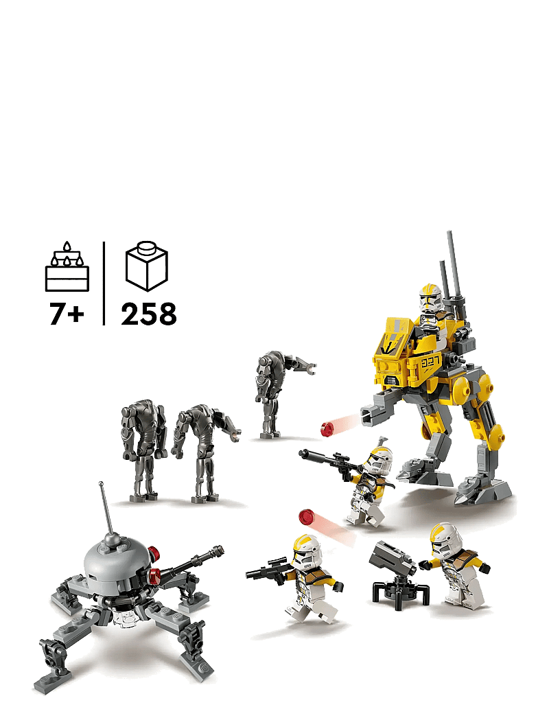 LEGO - Star 327th Star Corps Clone Battle Pack, Gift Set 75431 - lego star wars™ - multi - 5