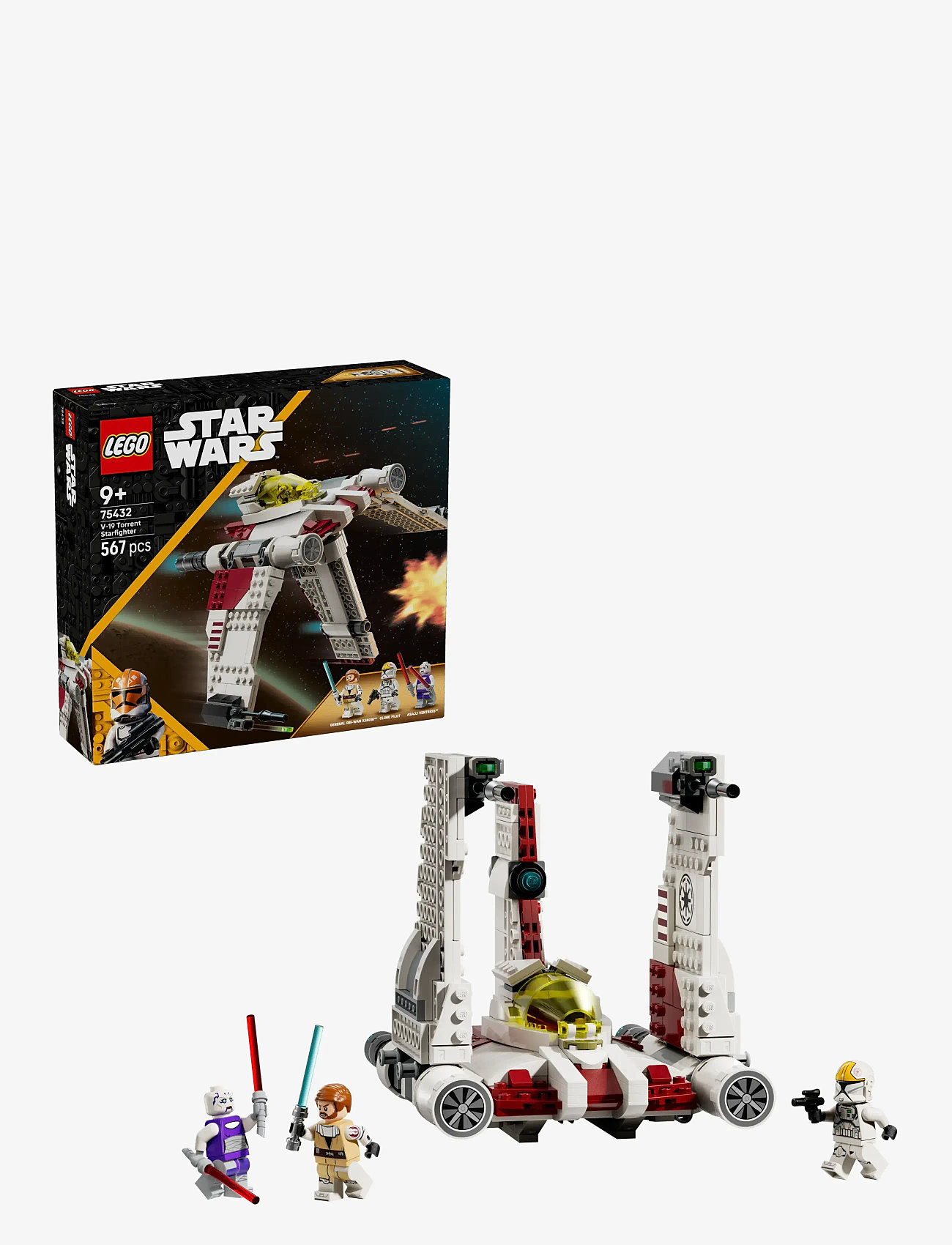 LEGO - Star Wars: The Clone V-19 Torrent Starfighter Set 75432 - lego star wars™ - multi - 0
