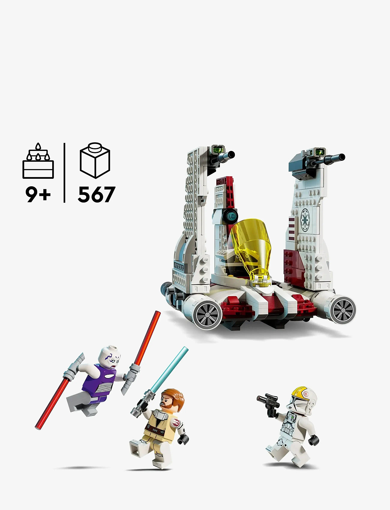 LEGO - Star Wars: The Clone V-19 Torrent Starfighter Set 75432 - lego star wars™ - multi - 1