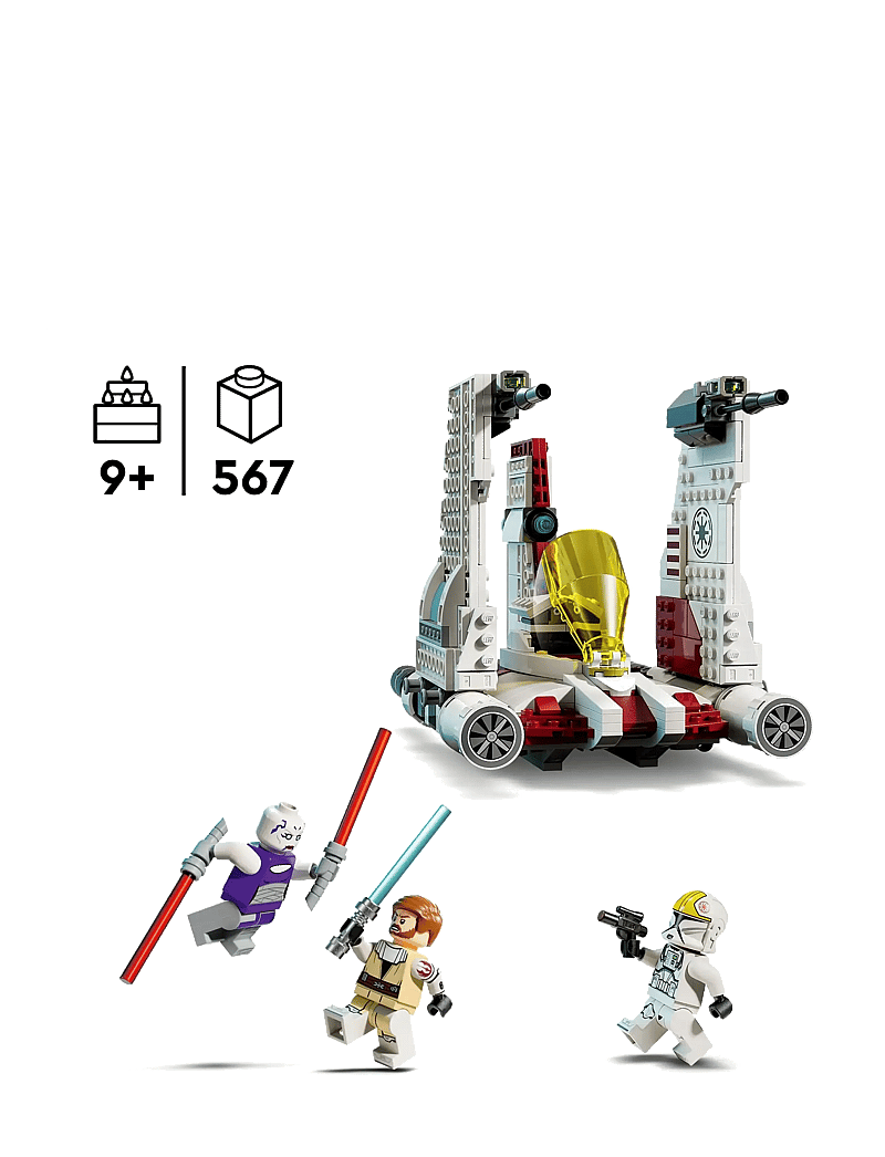 LEGO - Star Wars: The Clone V-19 Torrent Starfighter Set 75432 - lego star wars™ - multi - 1