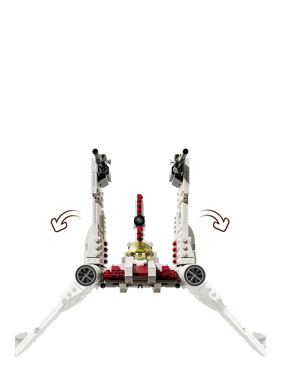 LEGO - Star Wars: The Clone V-19 Torrent Starfighter Set 75432 - lego star wars™ - multi - 3