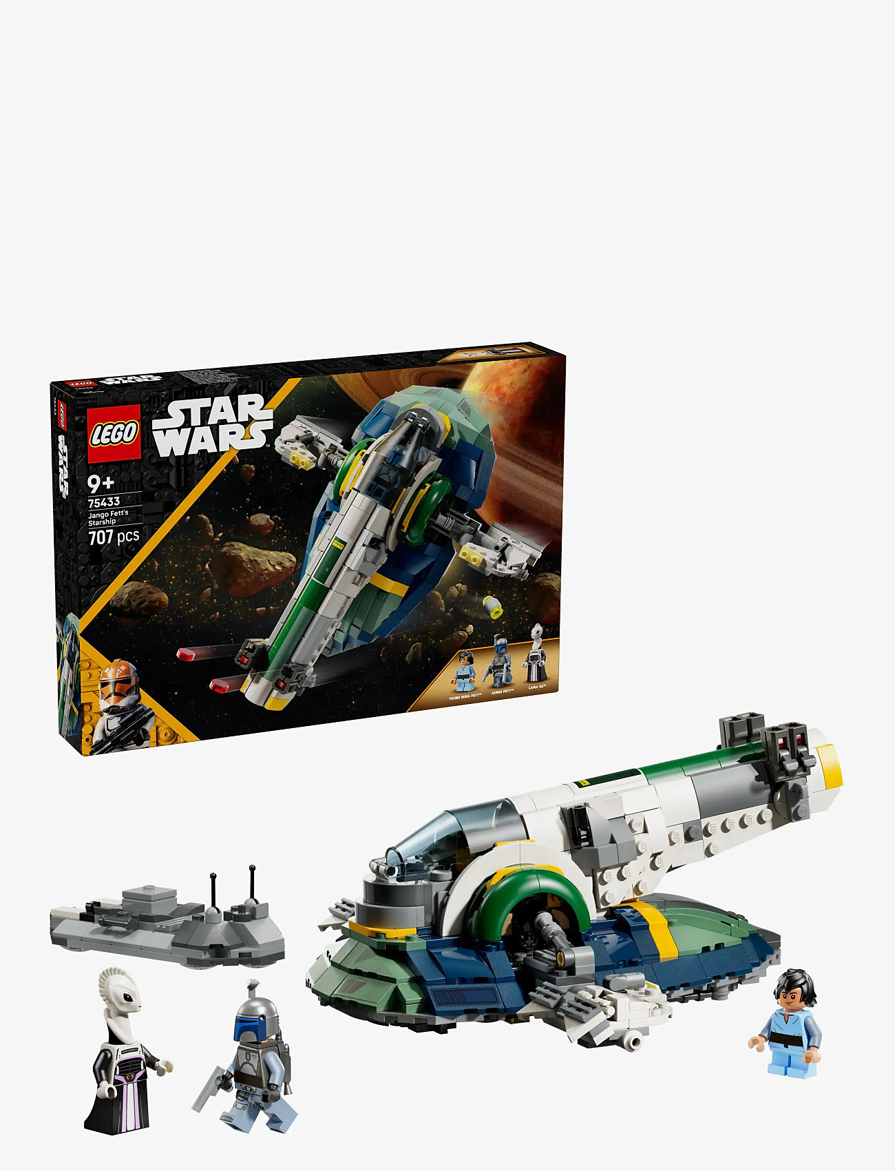 LEGO - Star Wars: Attack of the Jango Fett’s Starship Set 75433 - lego star wars™ - multi - 0