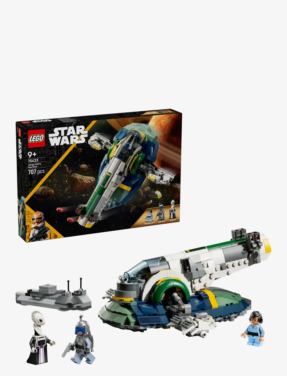 LEGO - Star Wars: Attack of the Jango Fett’s Starship Set 75433 - lego star wars™ - multi - 0