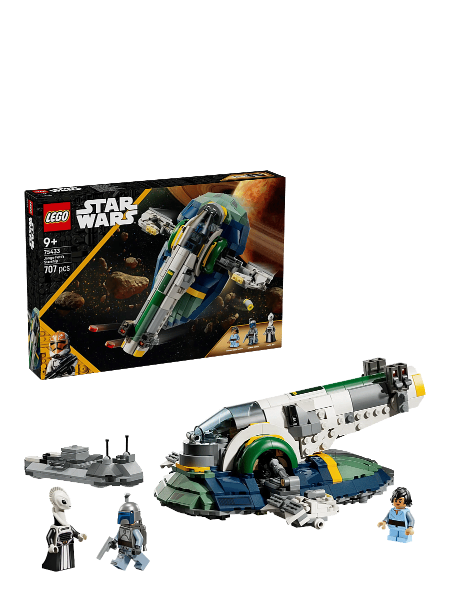 LEGO - Star Wars: Attack of the Jango Fett’s Starship Set 75433 - dzimšanas dienas dāvanas - multi - 0