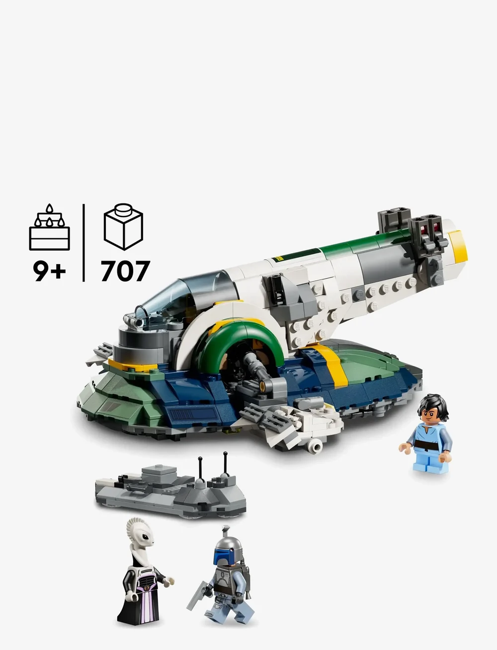 LEGO - Star Wars: Attack of the Jango Fett’s Starship Set 75433 - lego star wars™ - multi - 1