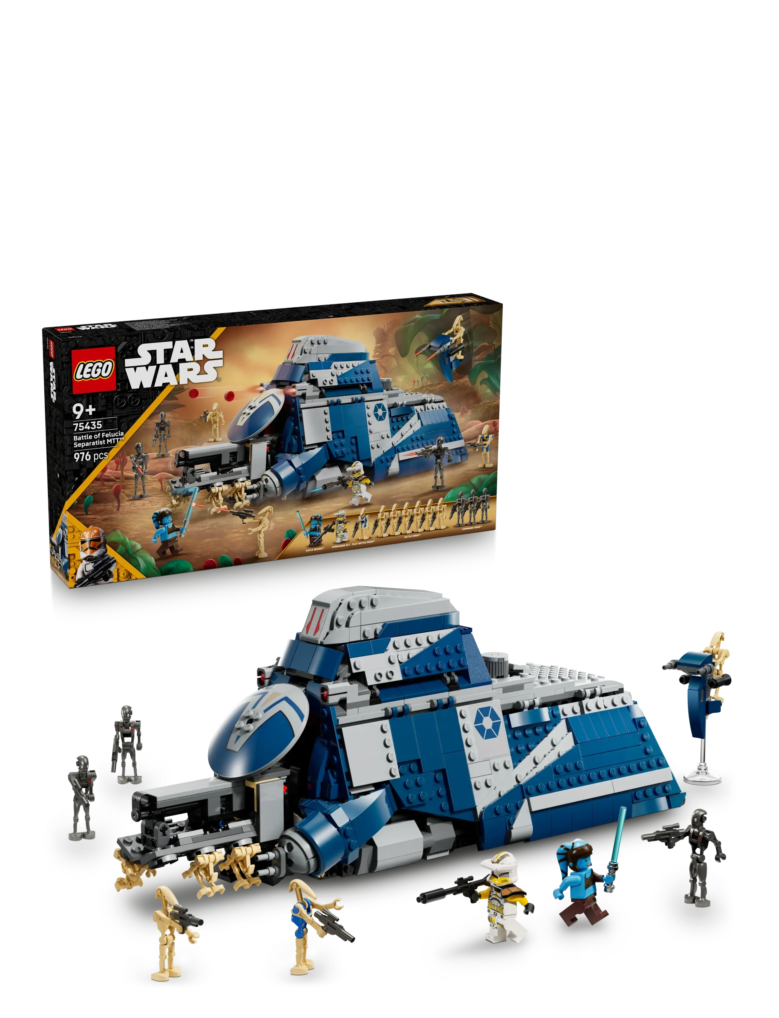 LEGO The Clone Battle Of Felucia Separatist Set 75435, One Size, Multi/patterned, Lego Legetøj > Lego star Wars, Børn