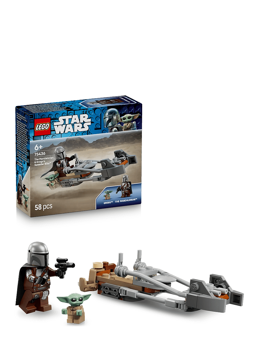 LEGO - Star The Mandalorian & Grogu’s Speeder 75436 - lego star wars™ - multi - 0