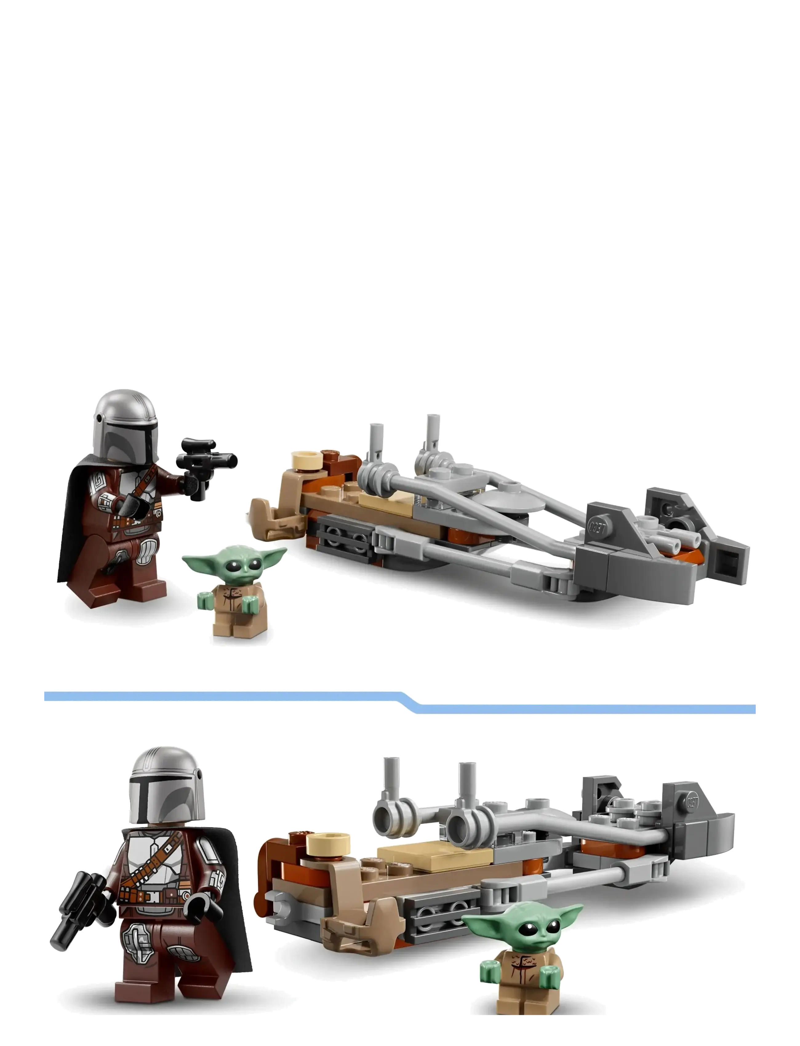 LEGO - Star The Mandalorian & Grogu’s Speeder 75436 - lego star wars™ - multi - 3