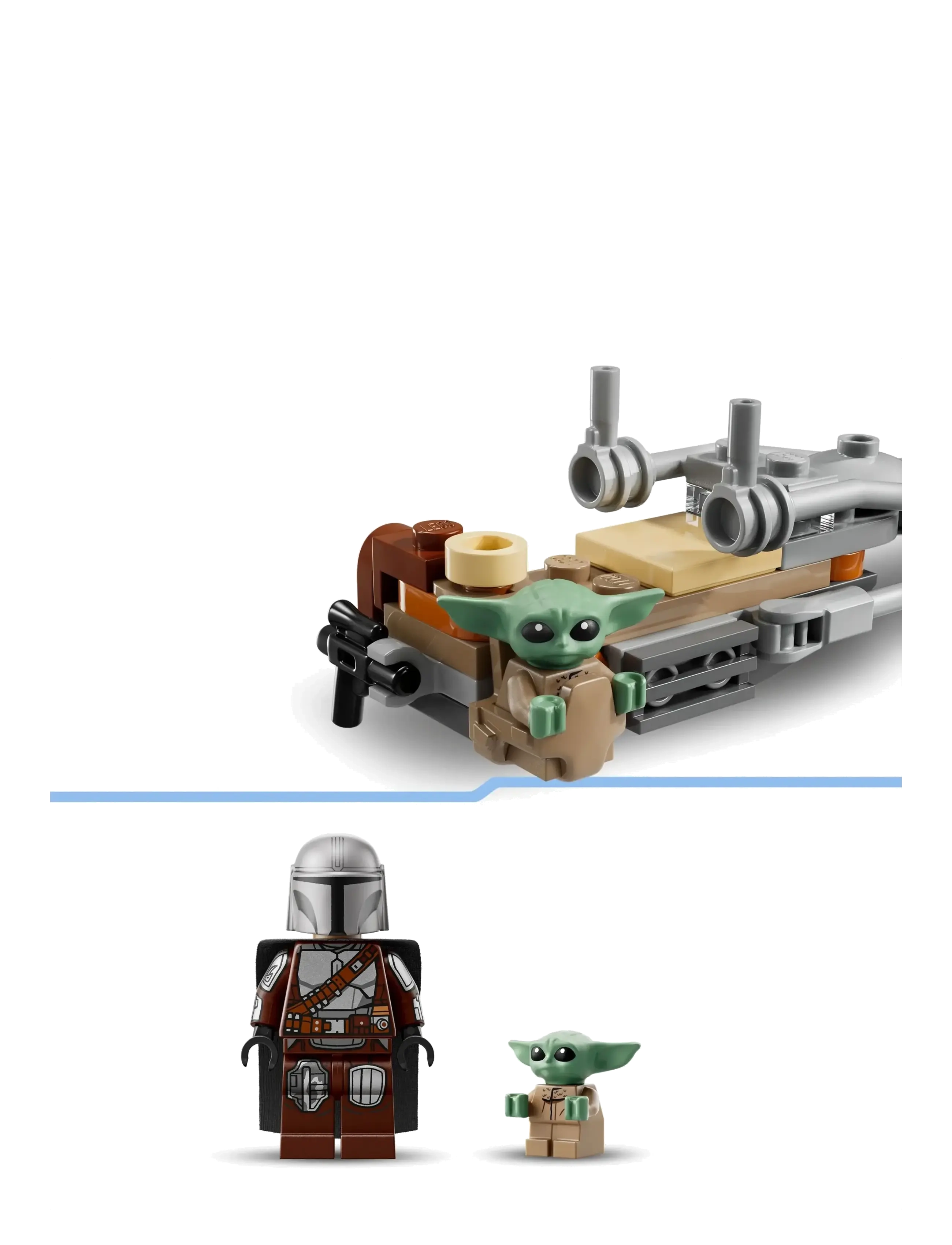LEGO - Star The Mandalorian & Grogu’s Speeder 75436 - lego star wars™ - multi - 4